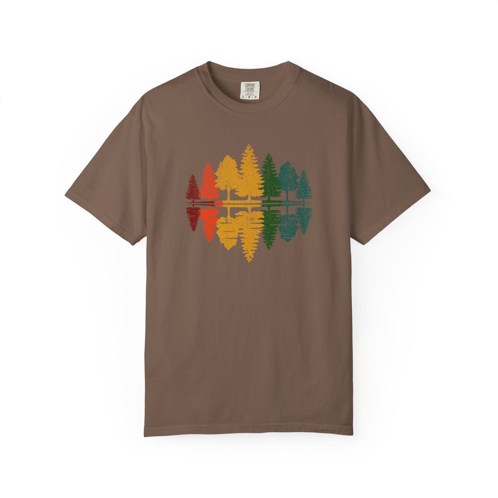 Rainbow Tree Reflection T-Shirts
