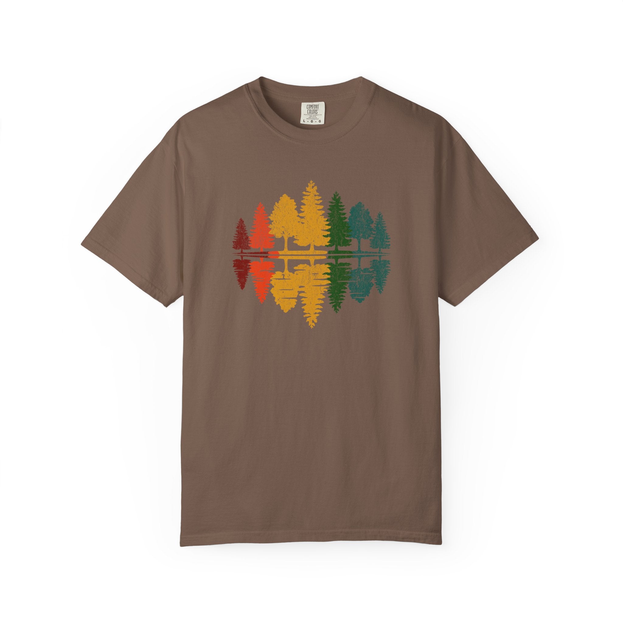 Rainbow Tree Reflection T-Shirts
