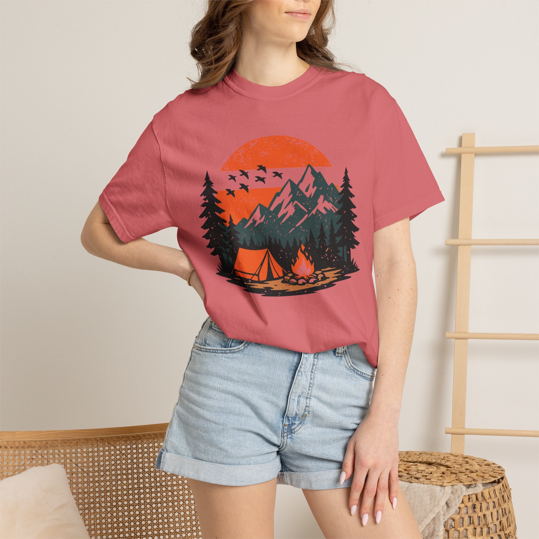Campfire Sunset T-Shirts