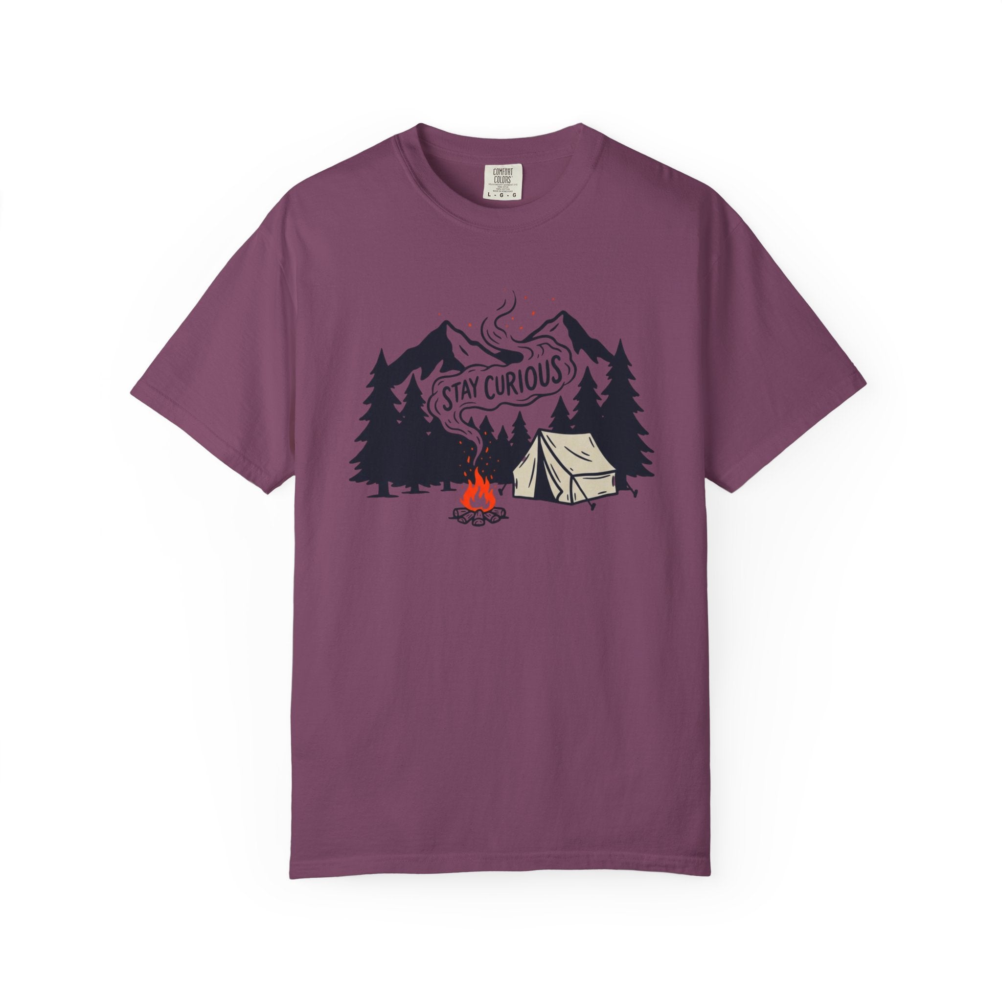 Stay Curious Campfire T-Shirt