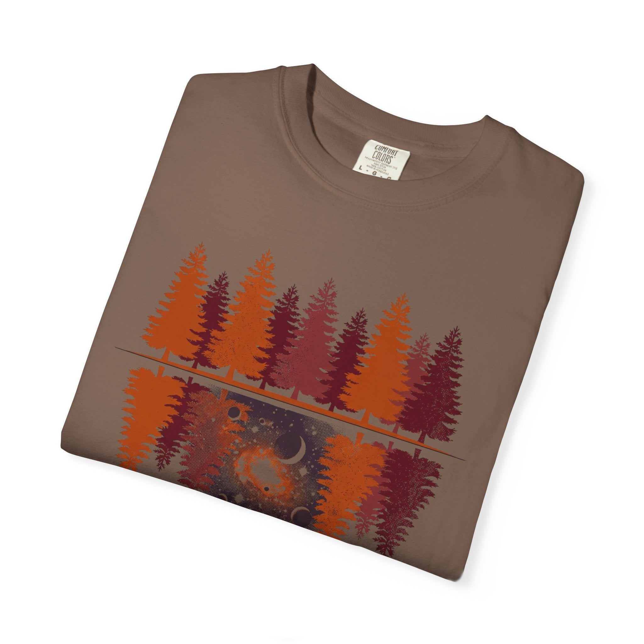 Tree Galaxy Reflection T-Shirts