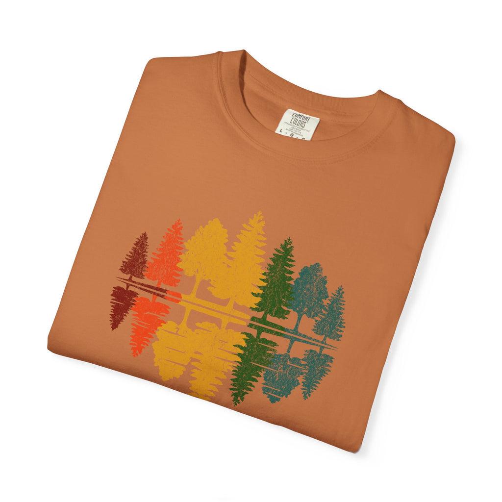 Rainbow Tree Reflection T-Shirts