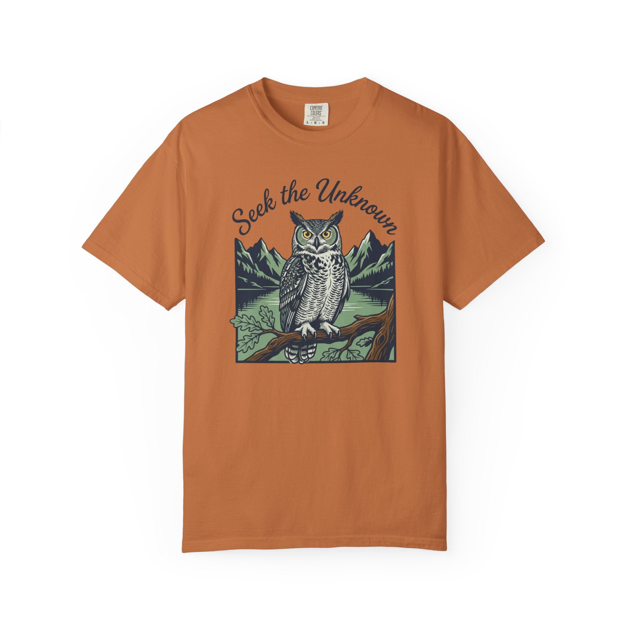 Seek The Unkown Owl T-Shirt