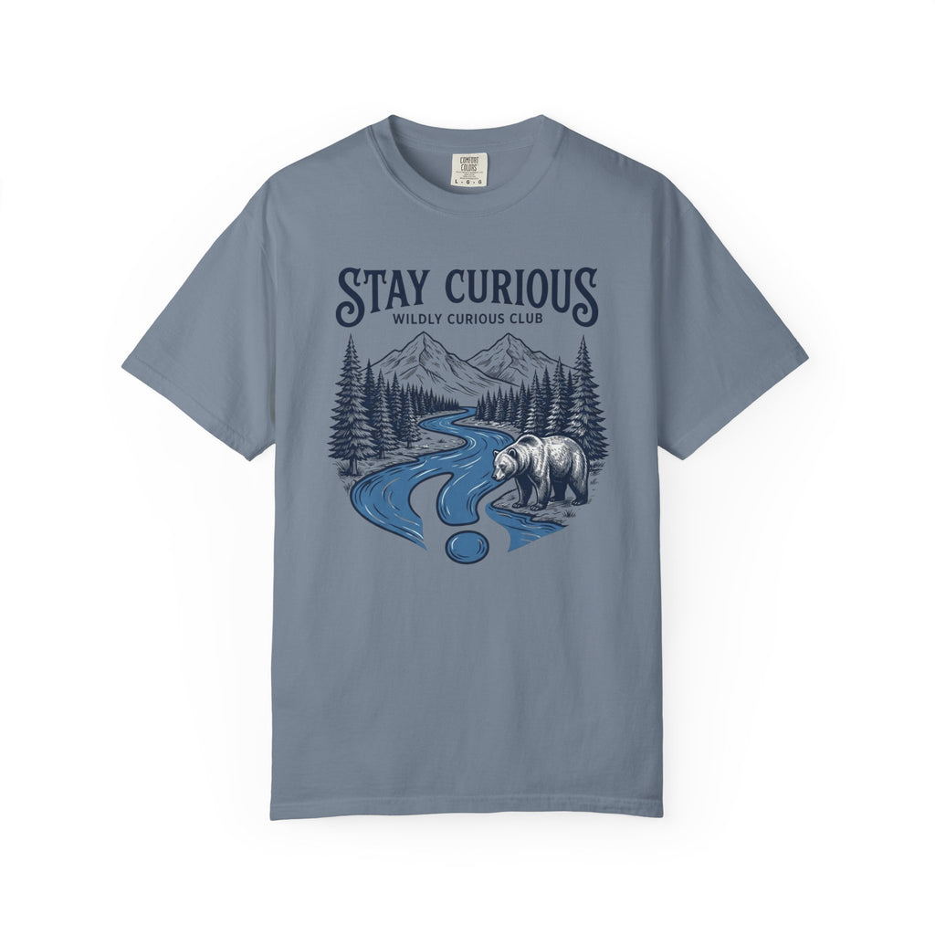Stay Curious Bear Stream T-Shirt