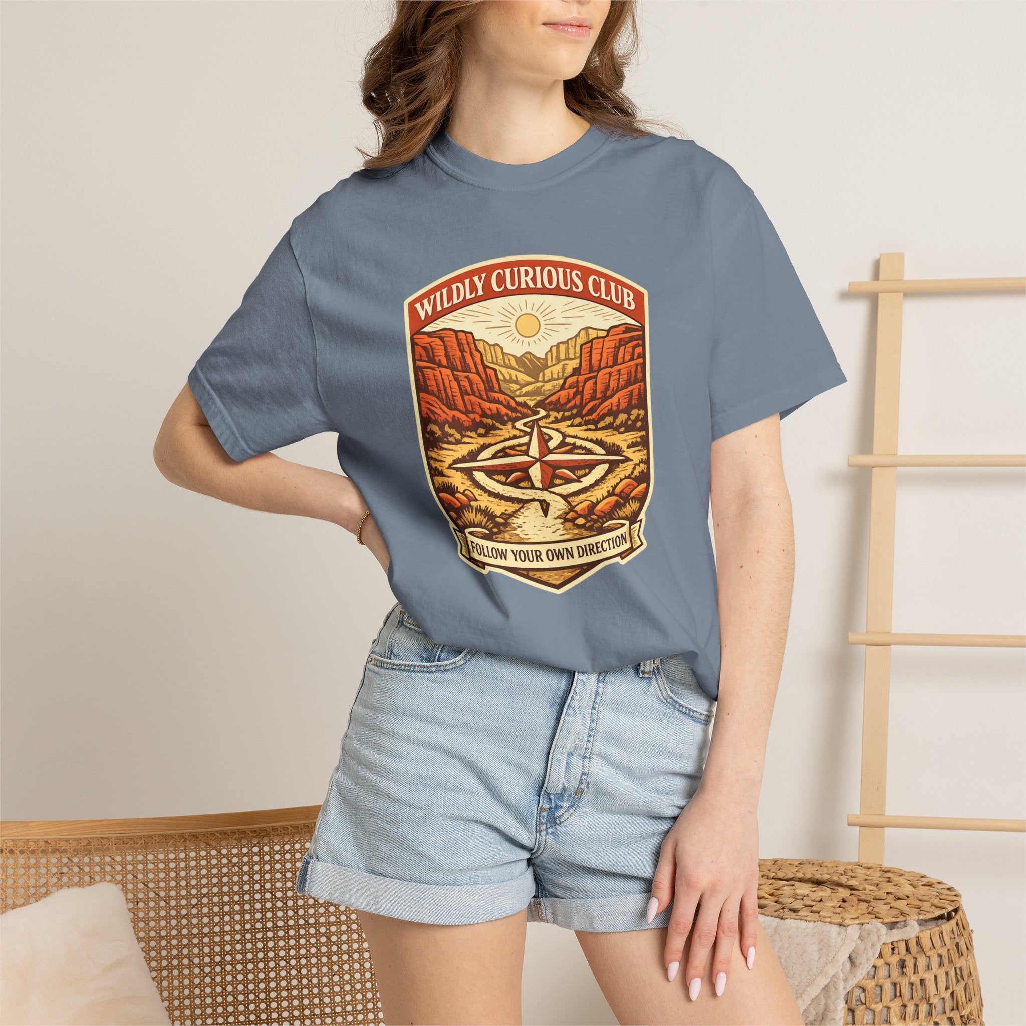 Follow Your Own Direction Canyon Compass T-Shirt