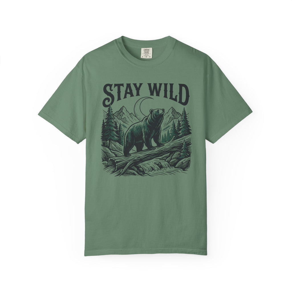 Stay Wild Bear Moon T-Shirt