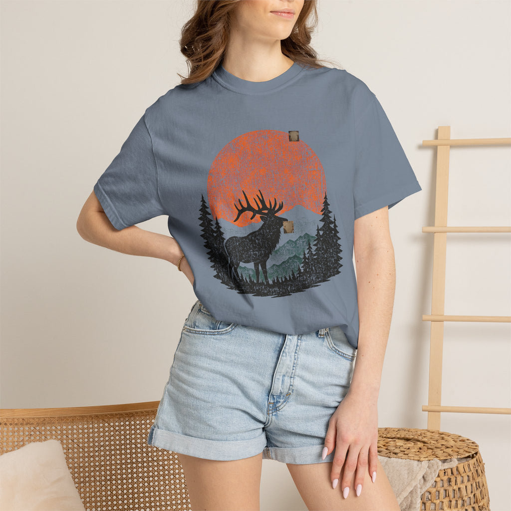 Elk Sunset T-Shirts