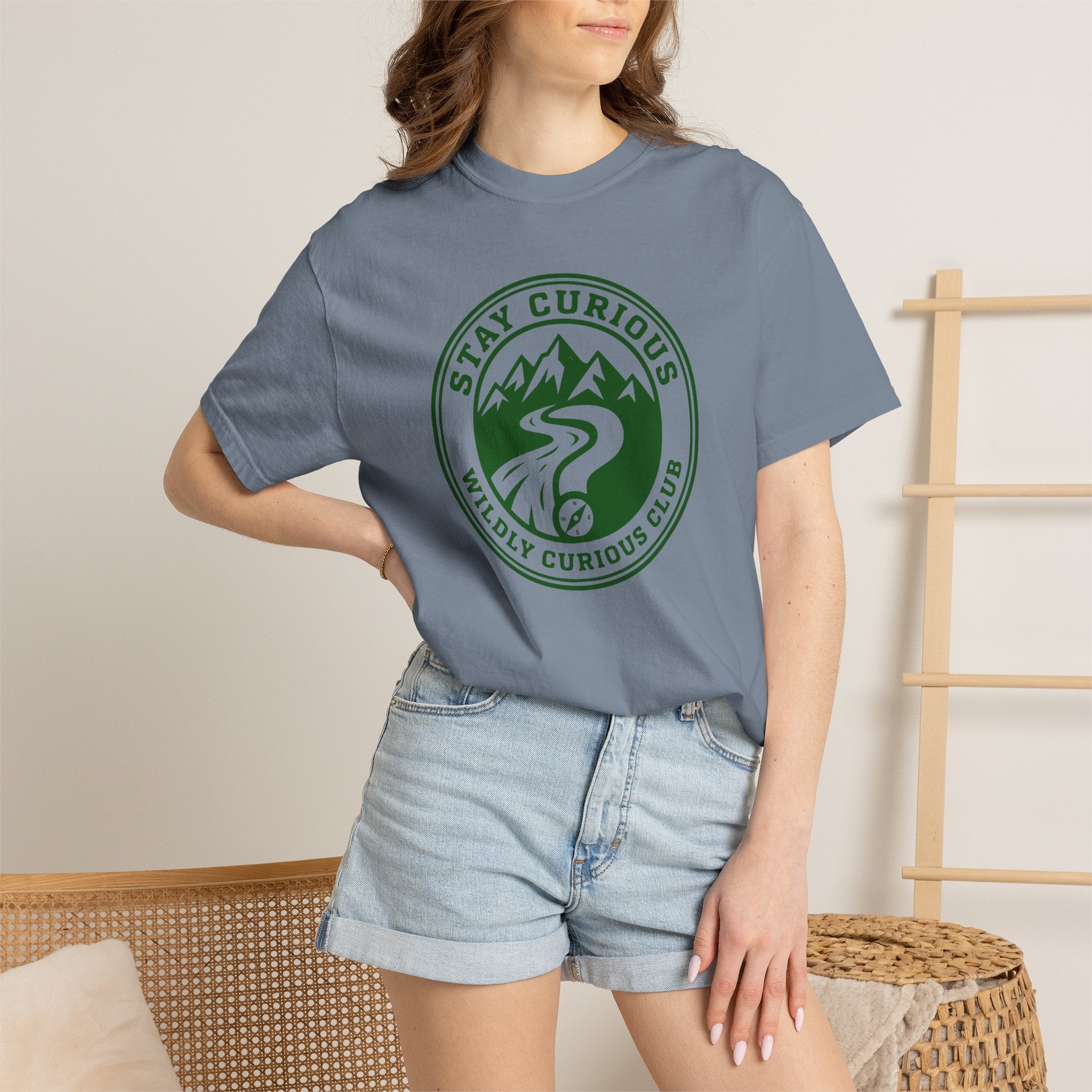Stay Curious Patch T-Shirt