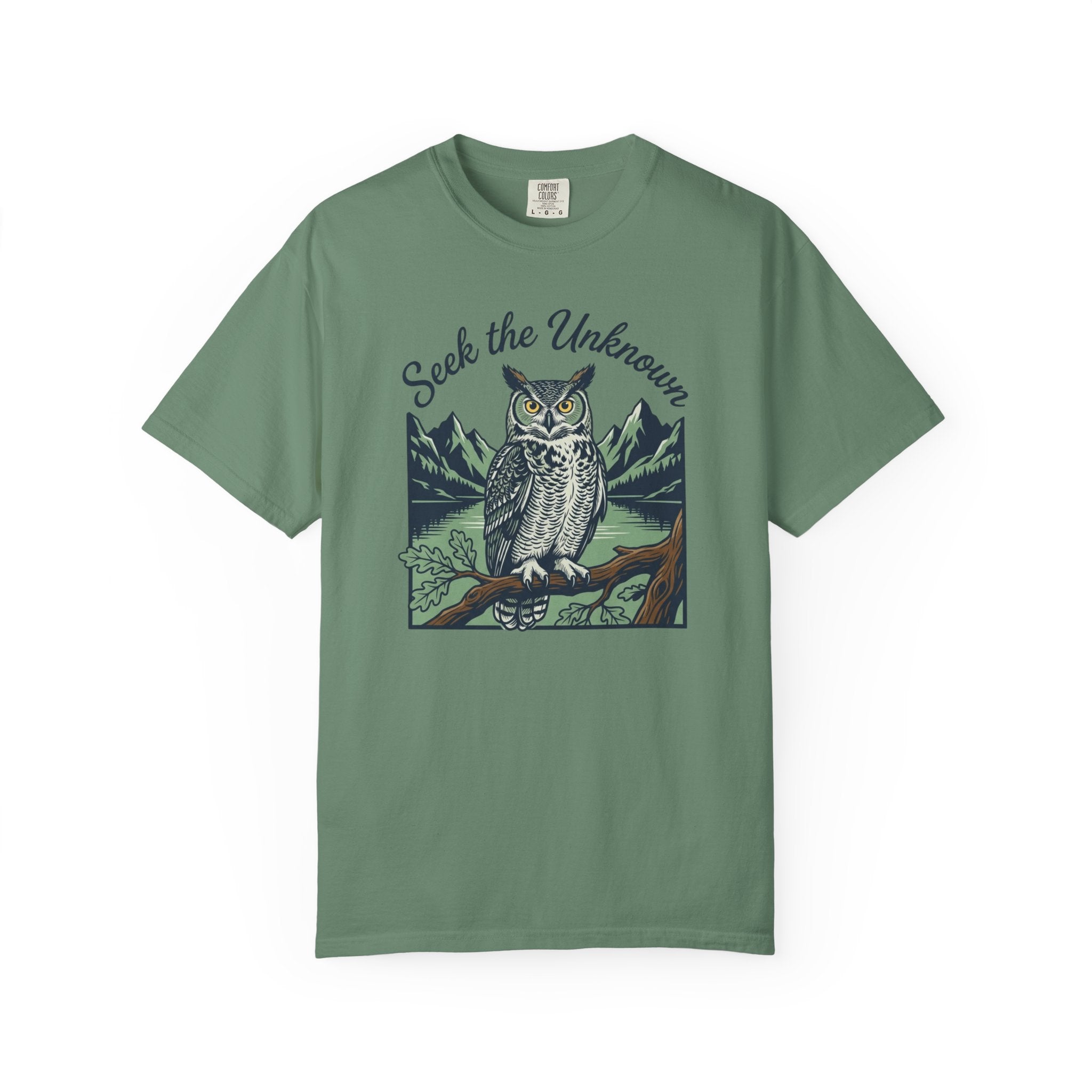 Seek The Unkown Owl T-Shirt