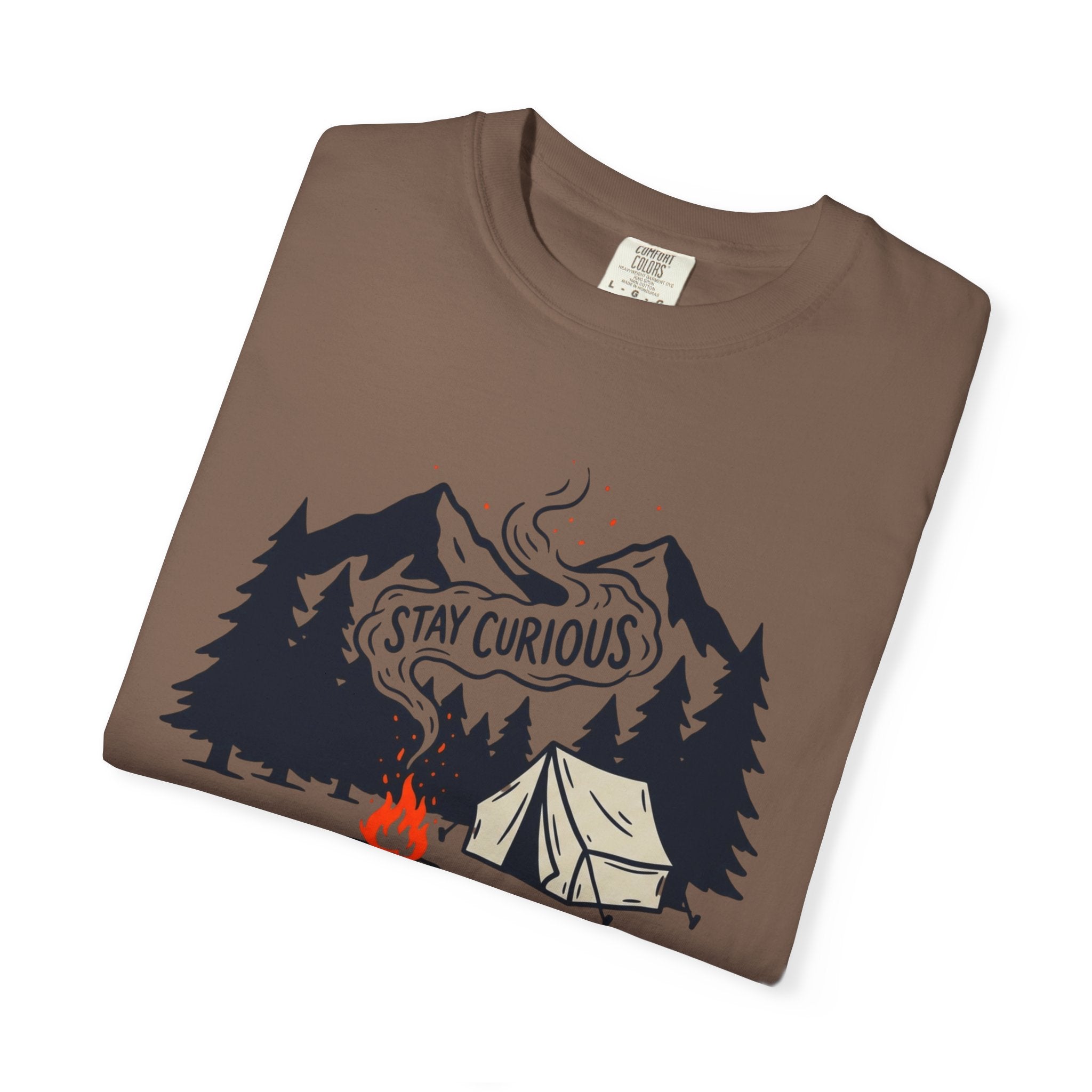 Stay Curious Campfire T-Shirt