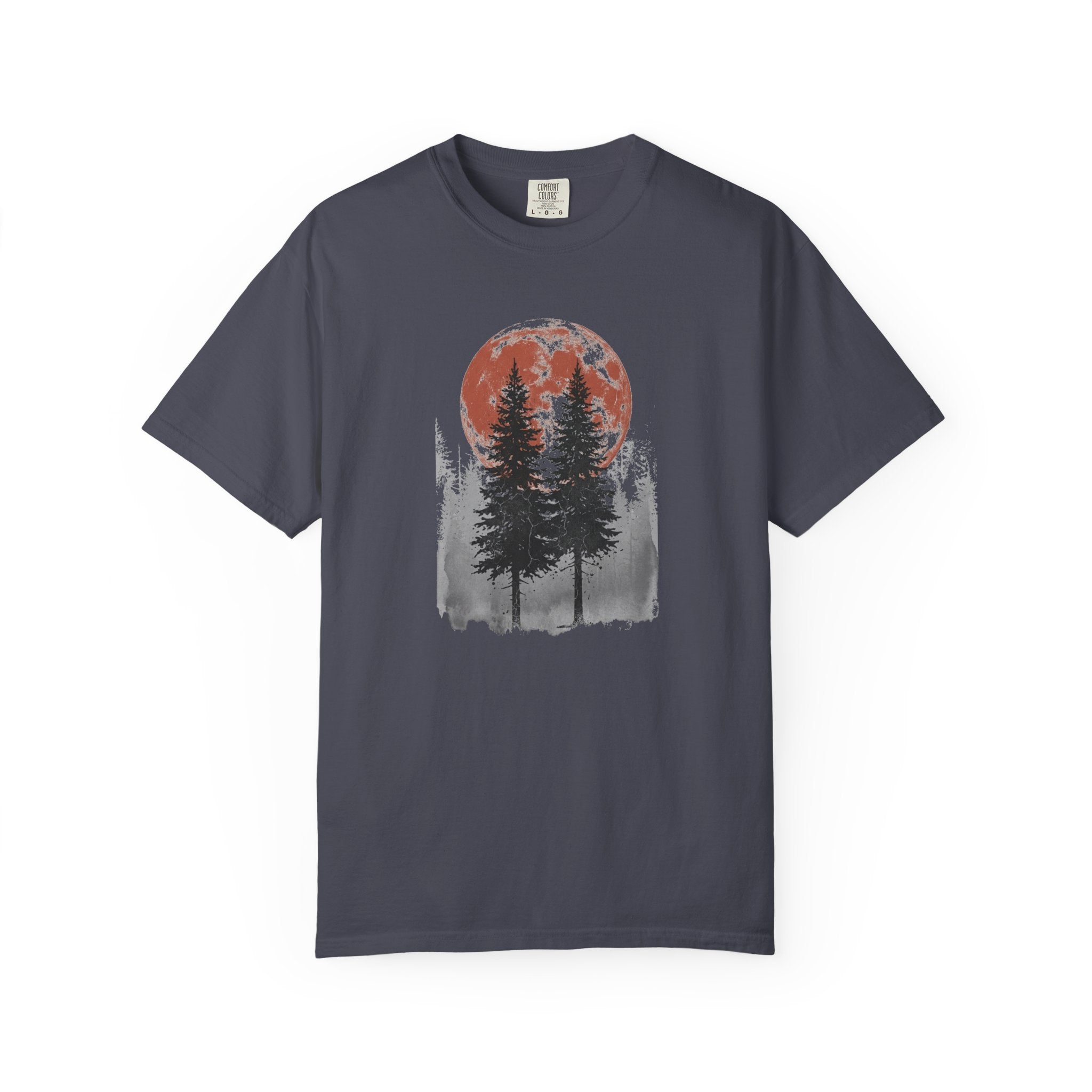 Red Moon Trees T-Shirts