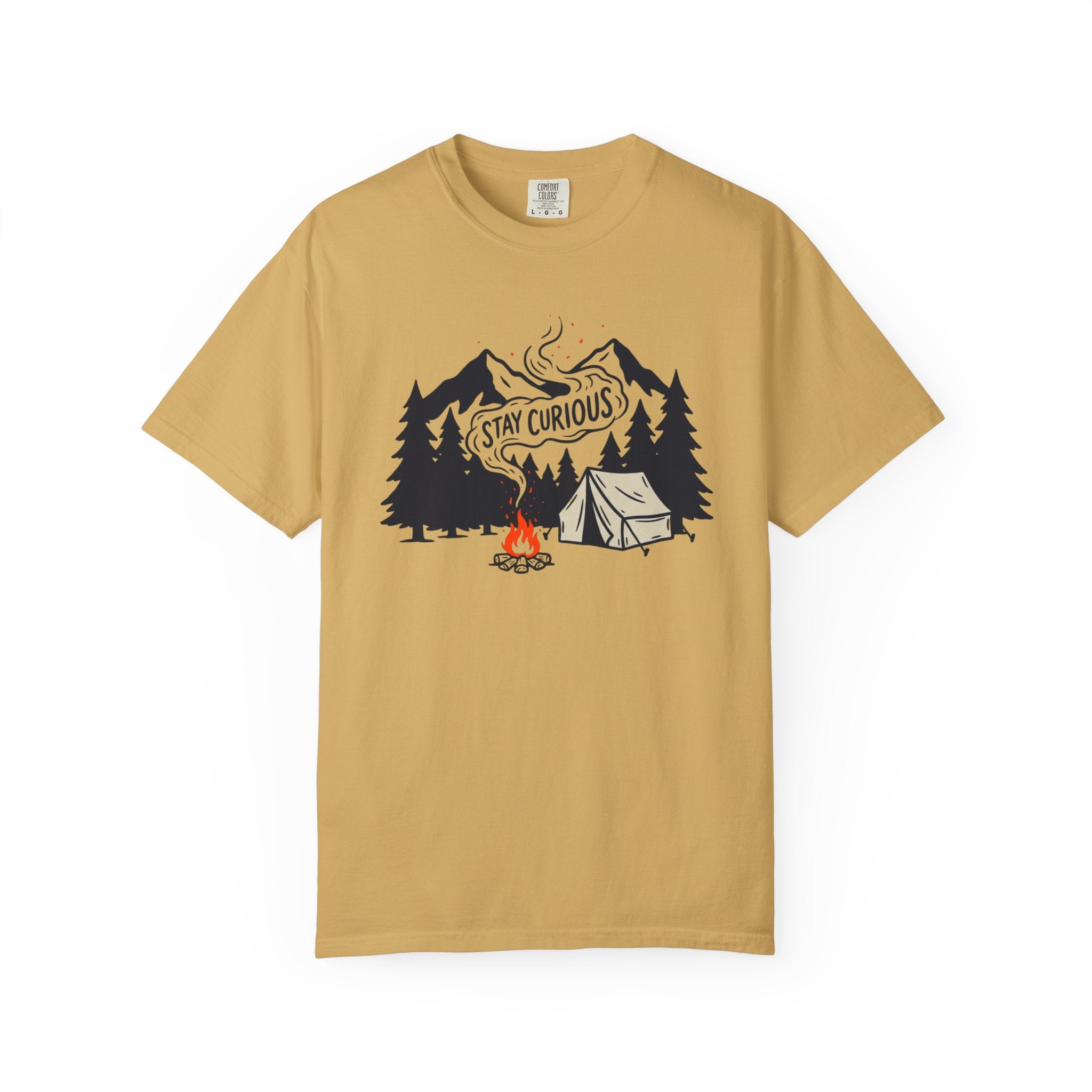 Stay Curious Campfire T-Shirt
