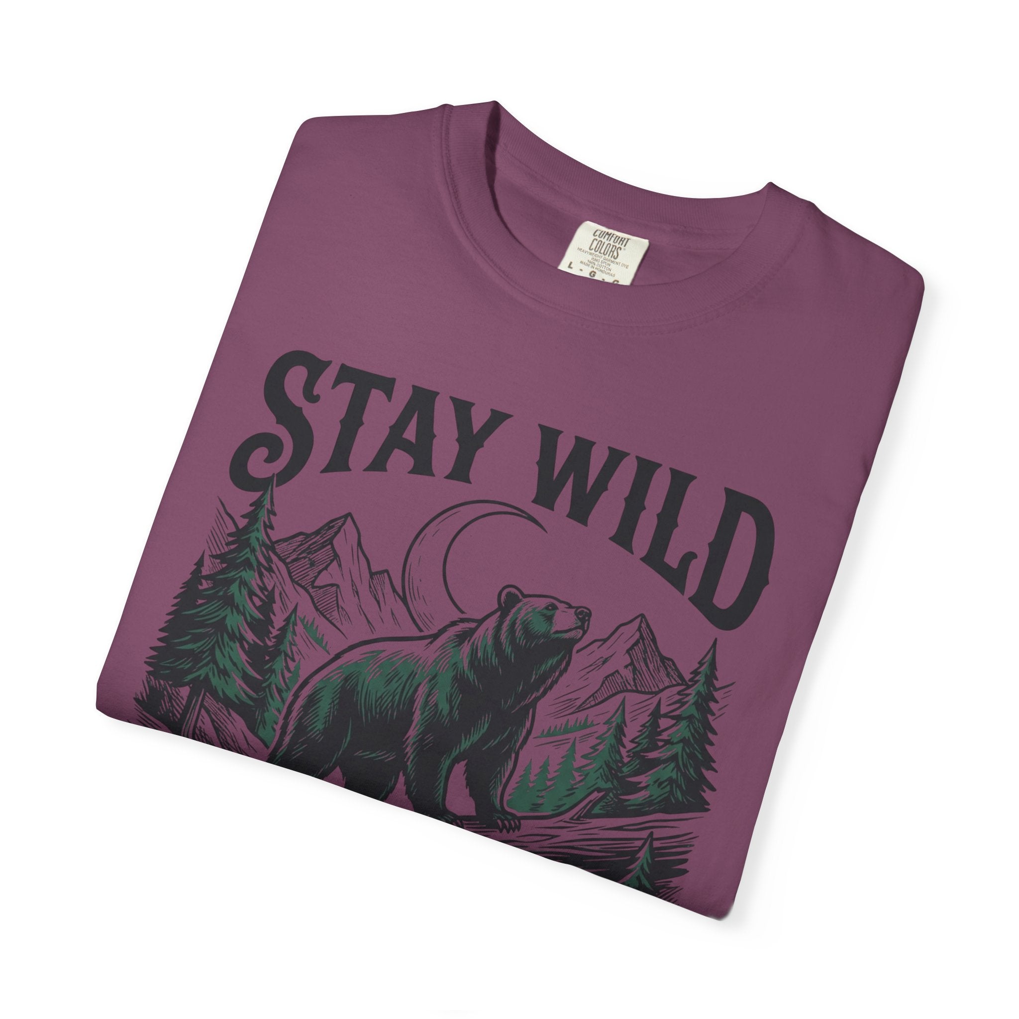 Stay Wild Bear Moon T-Shirt