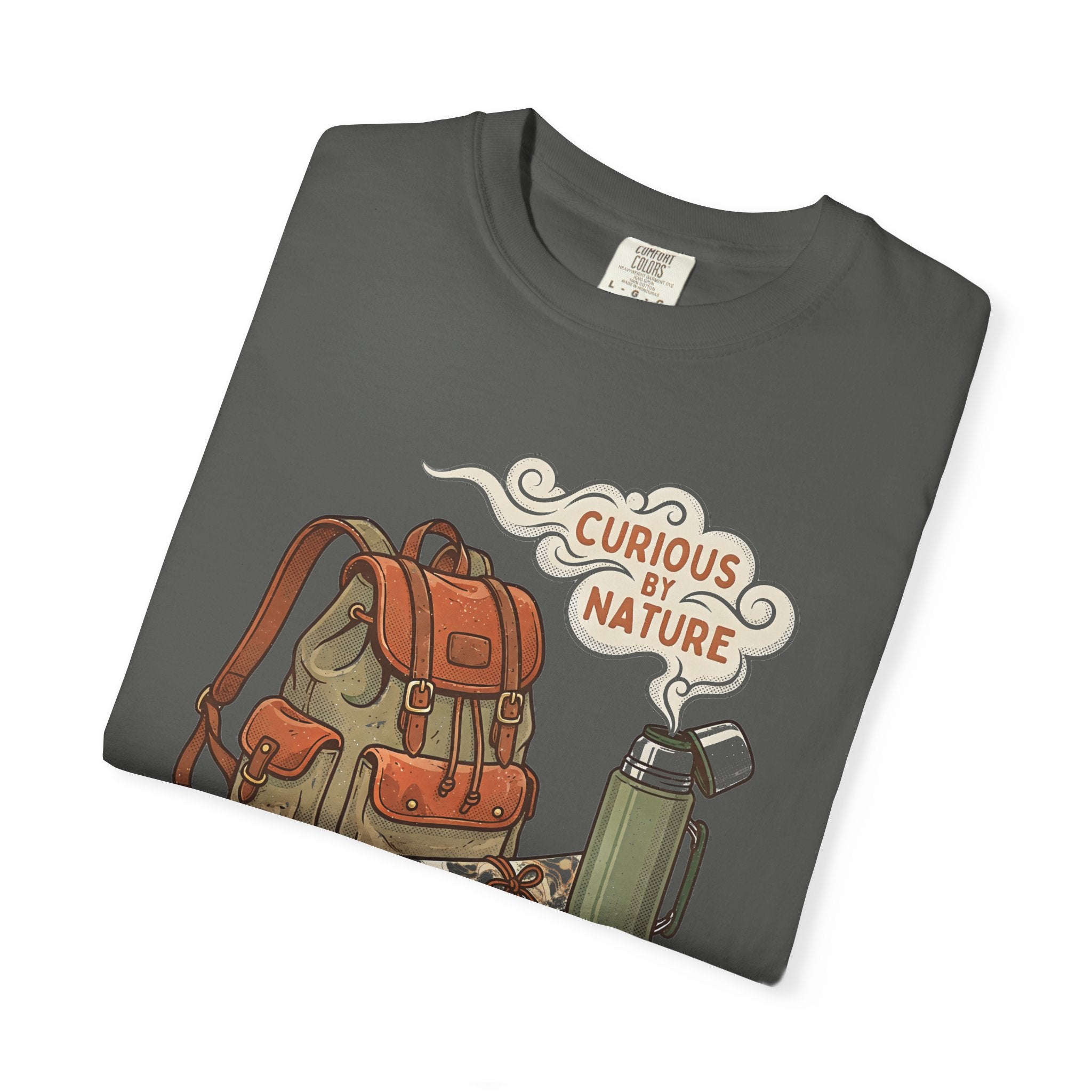 Curious By Nature Backpack T-Shirt