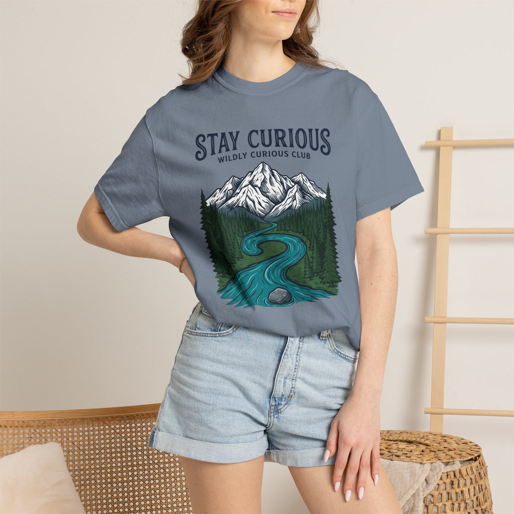 Stay Curious Summit Stream T-Shirt