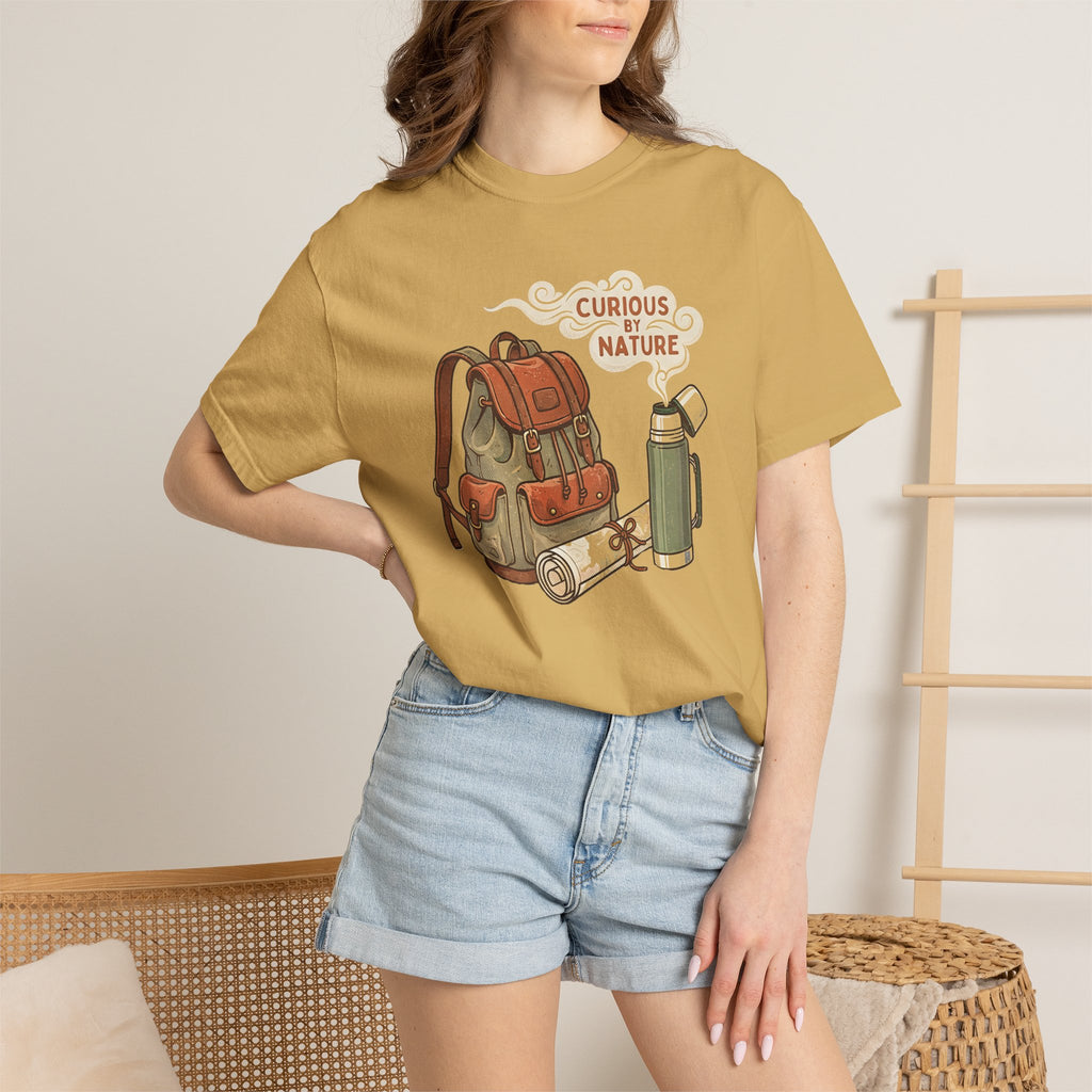 Curious By Nature Backpack T-Shirt