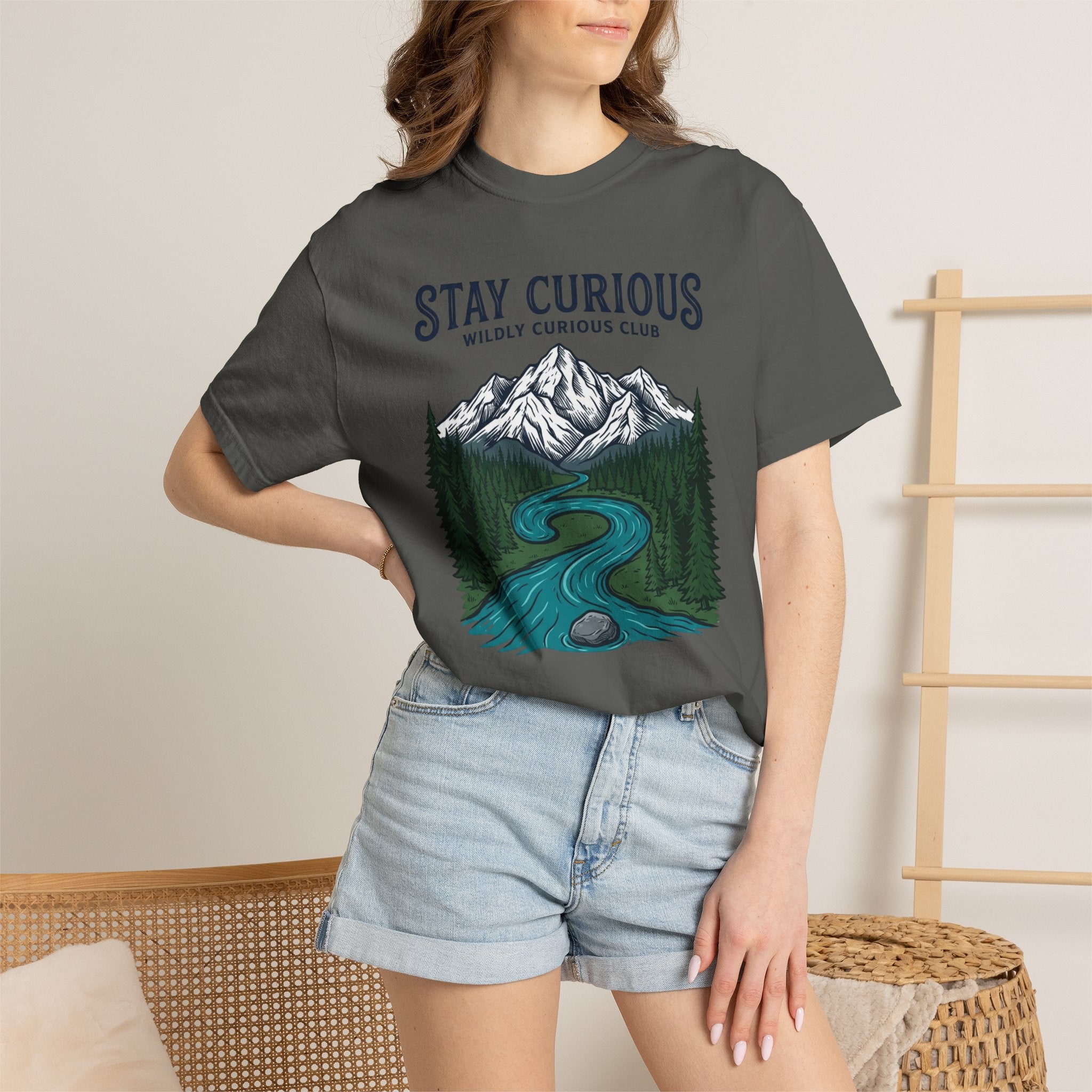 Stay Curious Summit Stream T-Shirt