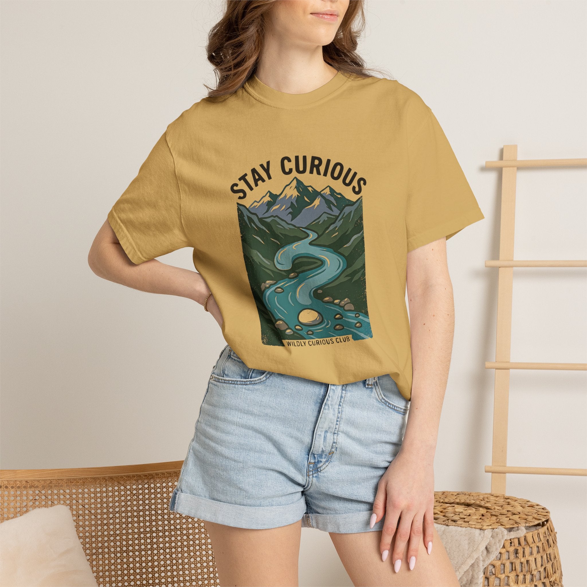 Stay Curious Stream T-Shirt