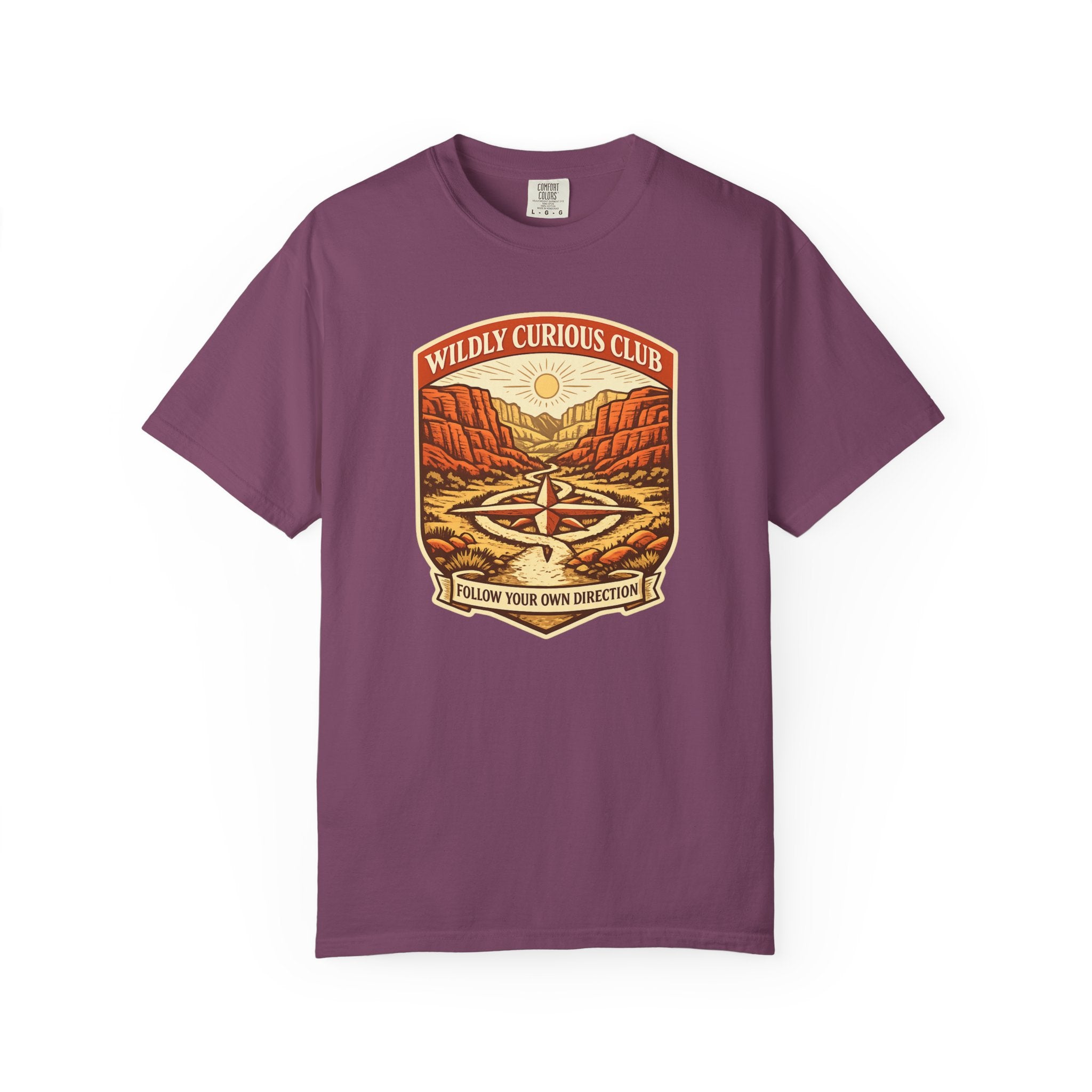 Follow Your Own Direction Canyon Compass T-Shirt
