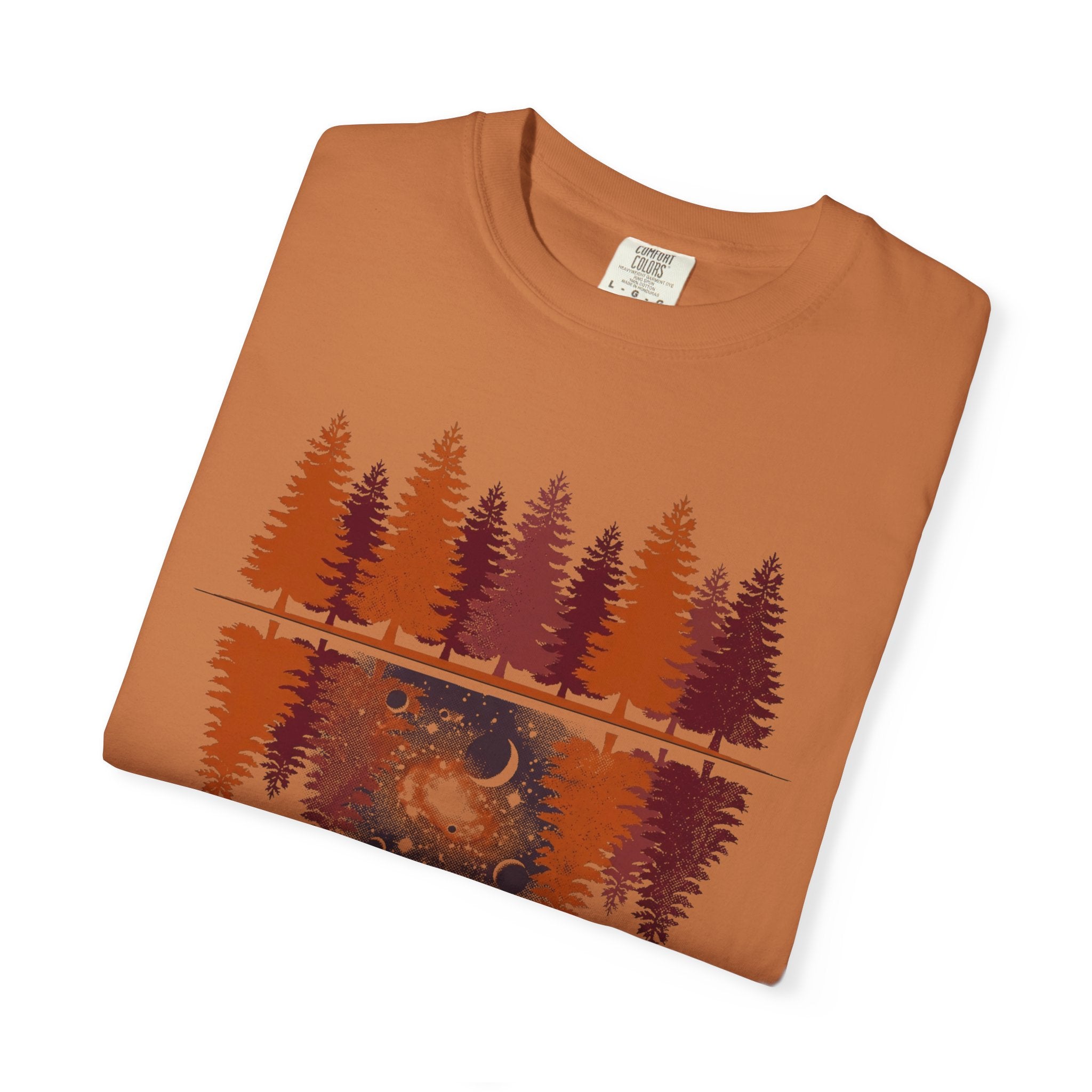 Tree Galaxy Reflection T-Shirts