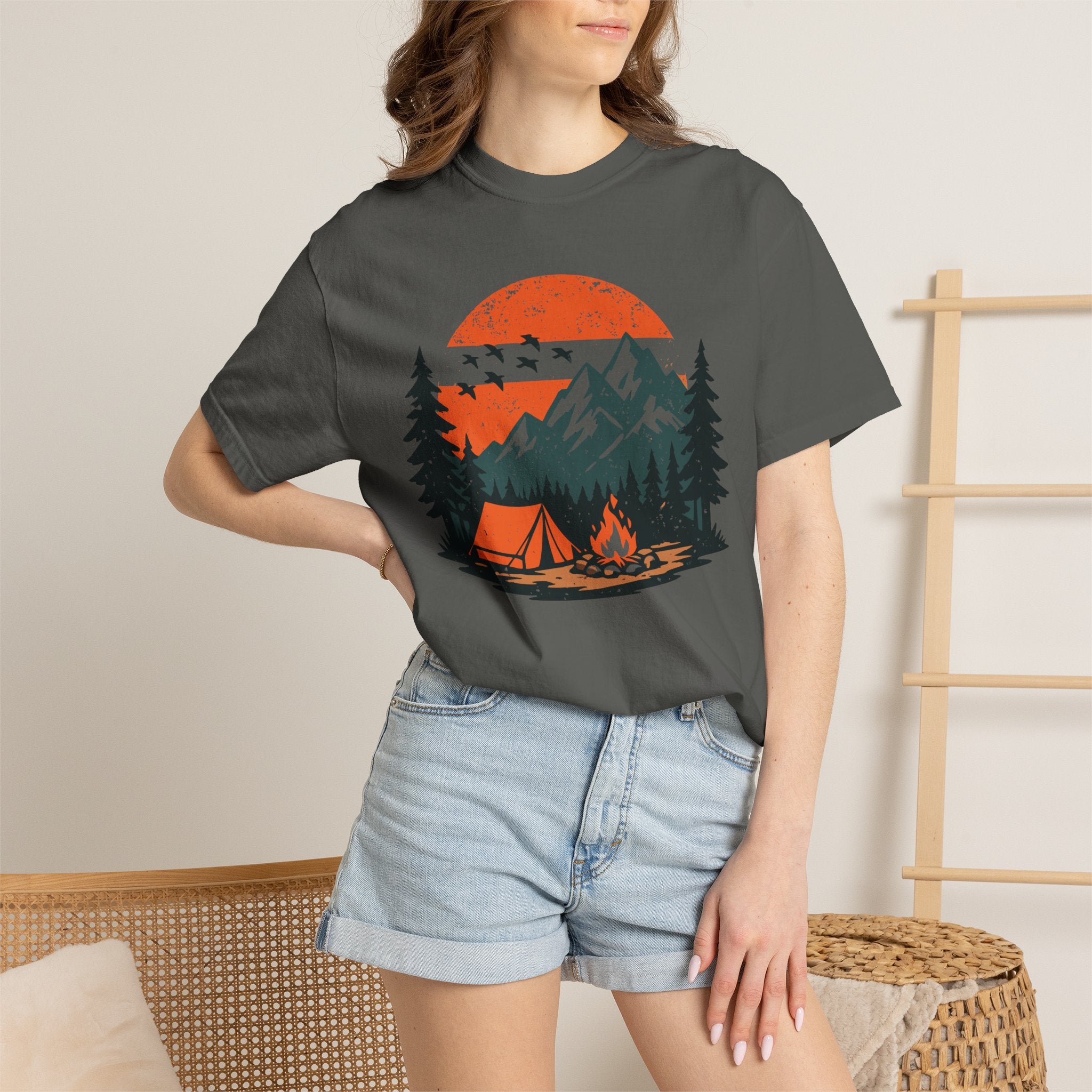 Campfire Sunset T-Shirts