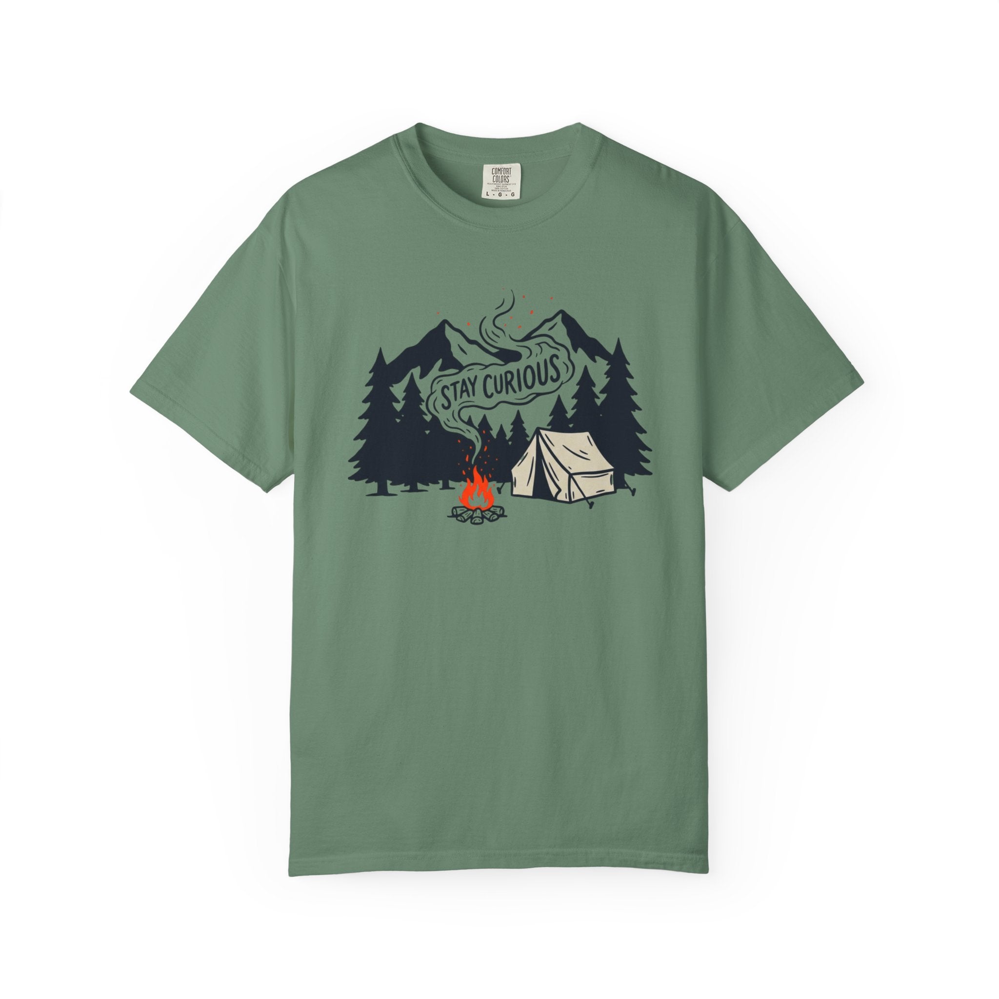 Stay Curious Campfire T-Shirt