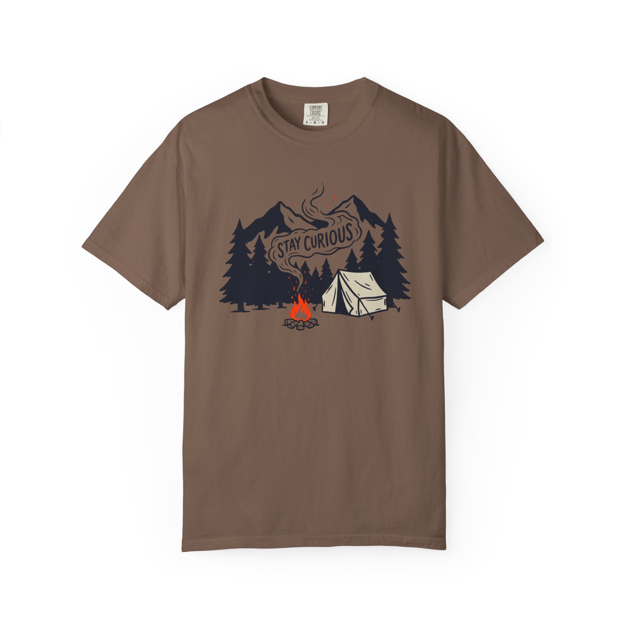 Stay Curious Campfire T-Shirt