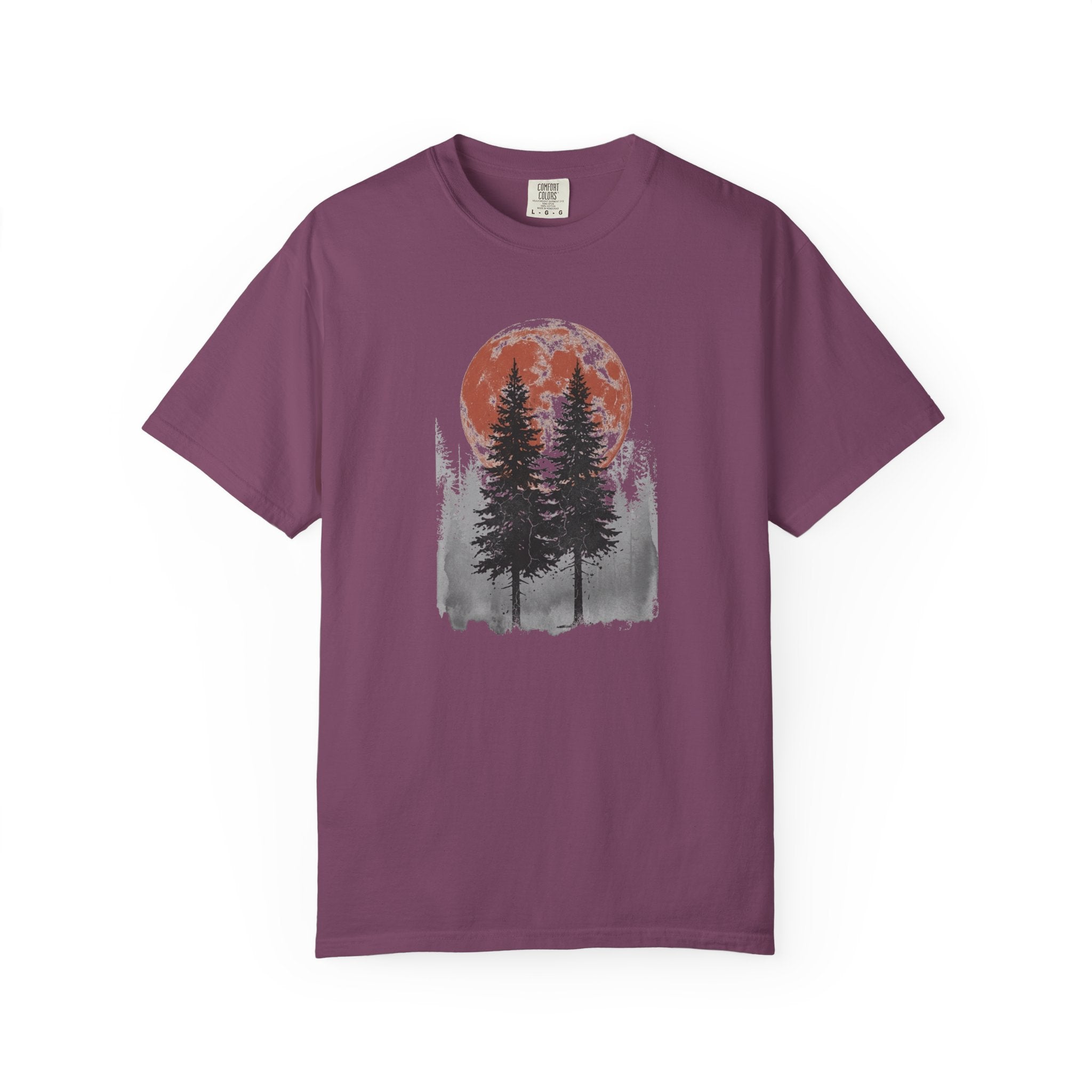 Red Moon Trees T-Shirts