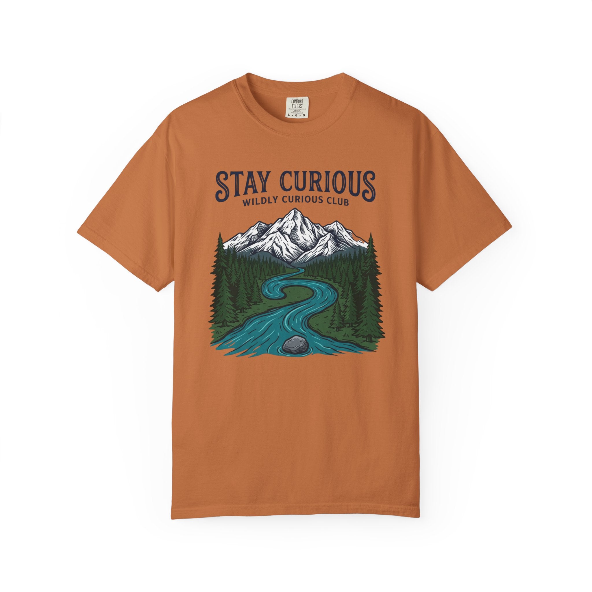 Stay Curious Summit Stream T-Shirt