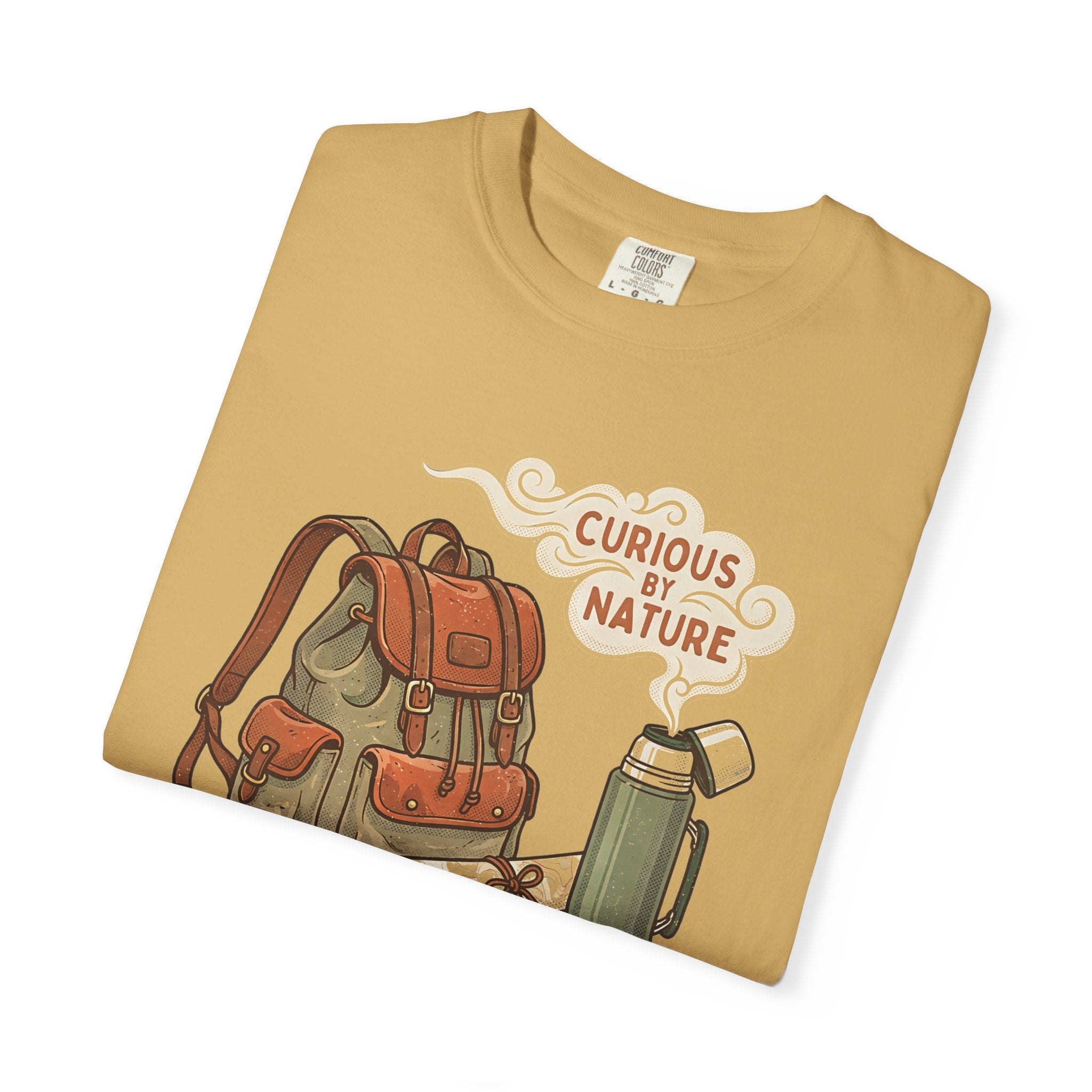 Curious By Nature Backpack T-Shirt