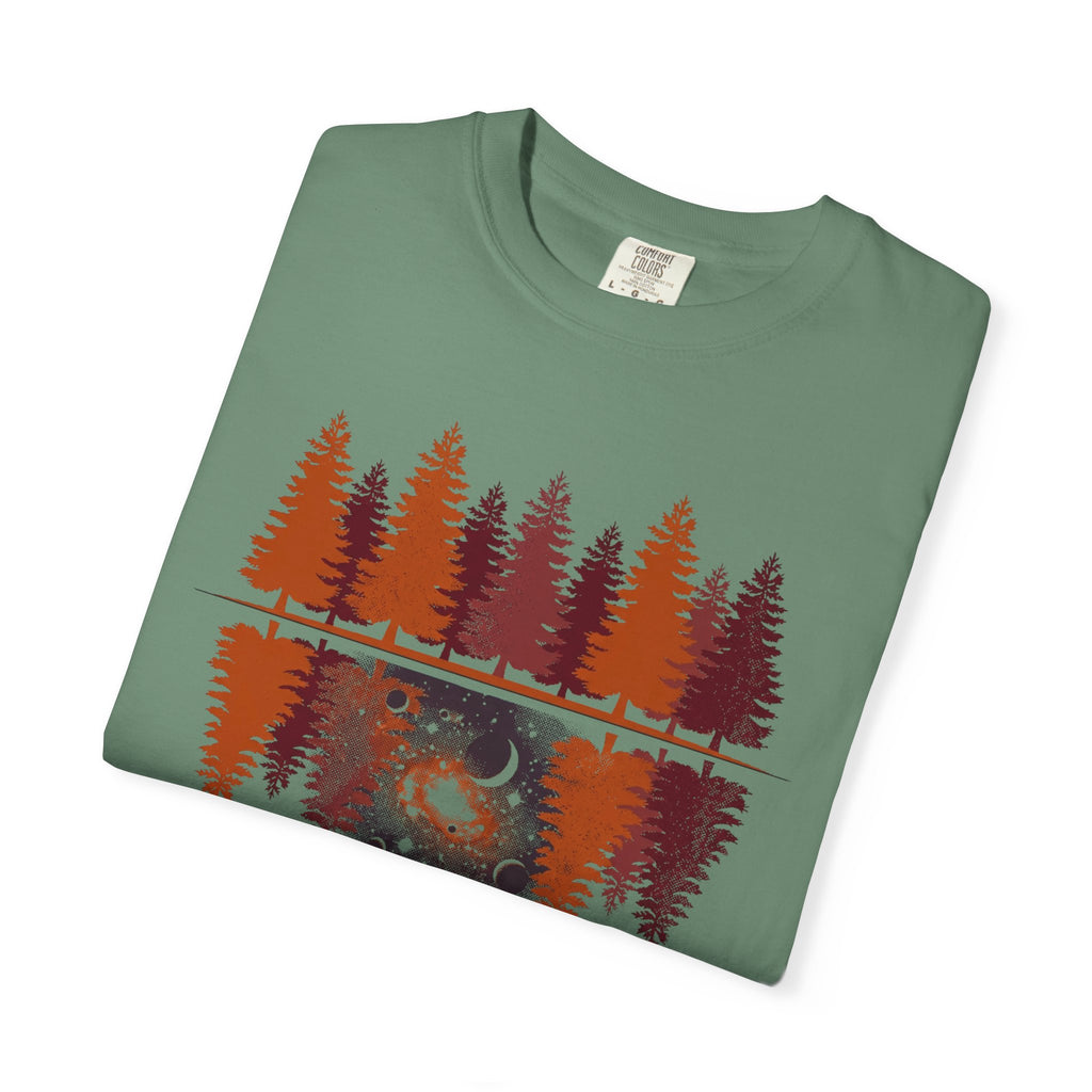 Tree Galaxy Reflection T-Shirts