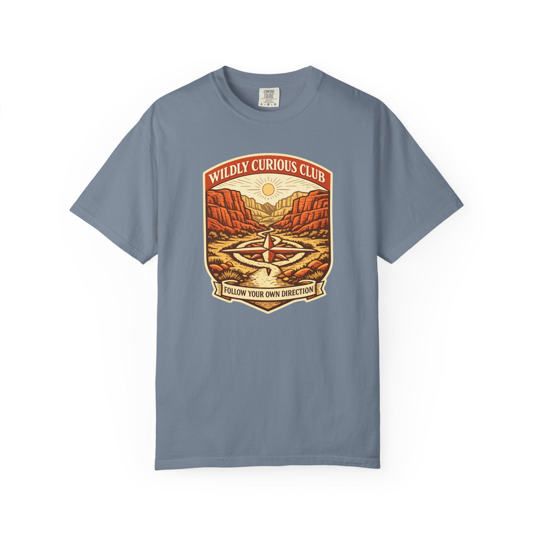 Follow Your Own Direction Canyon Compass T-Shirt