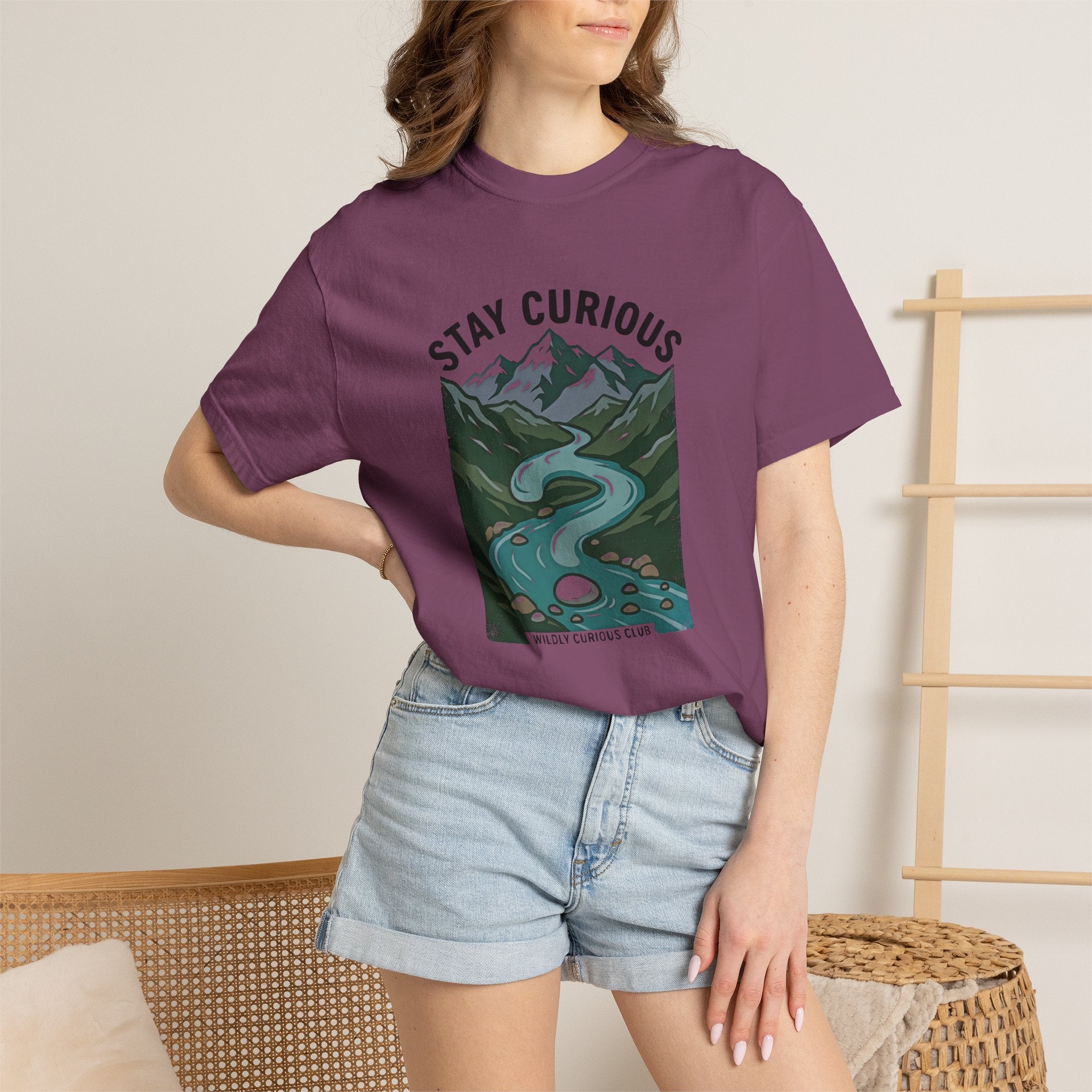 Stay Curious Stream T-Shirt