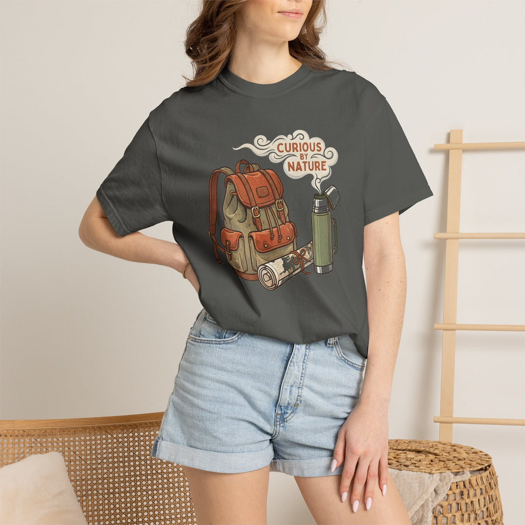 Curious By Nature Backpack T-Shirt