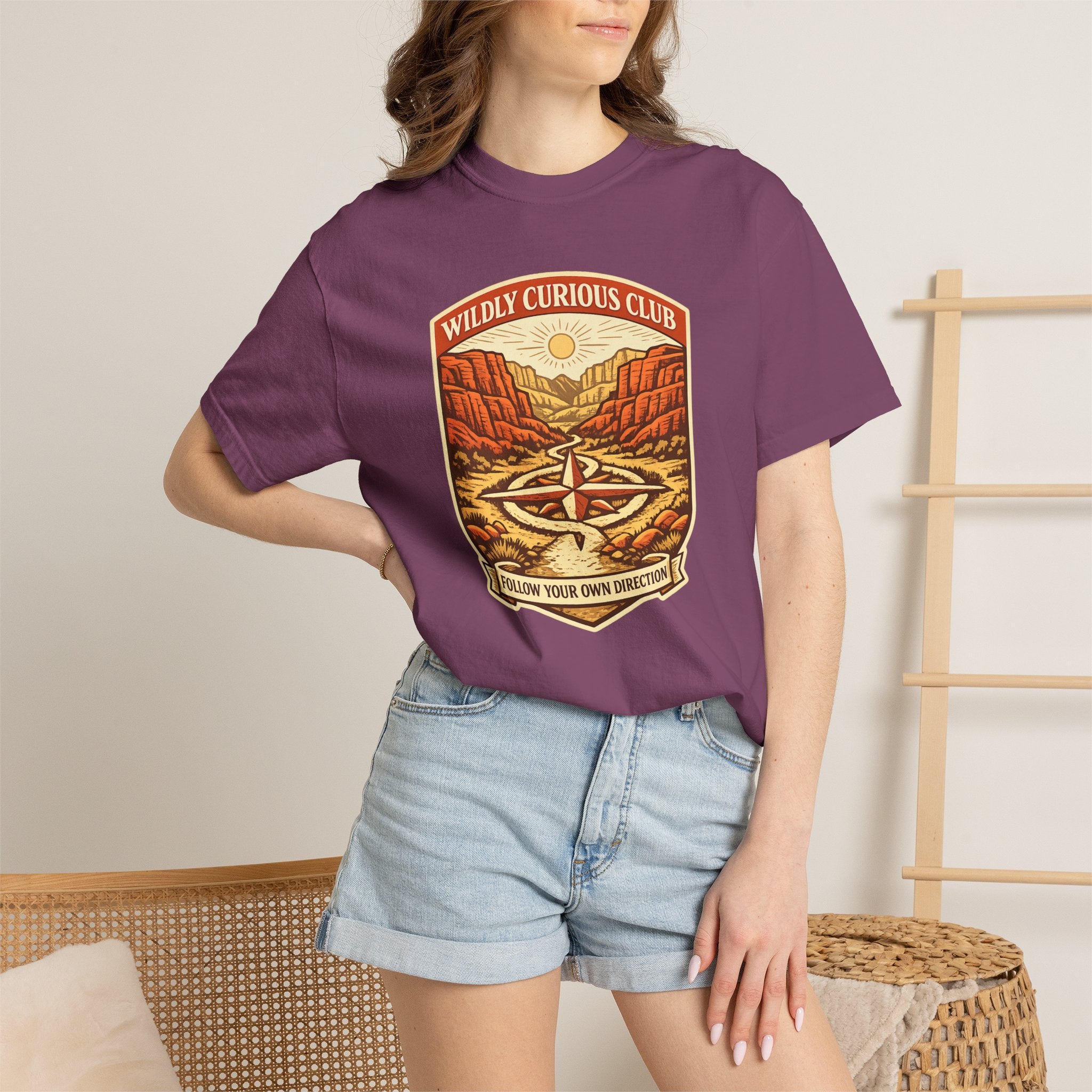 Follow Your Own Direction Canyon Compass T-Shirt