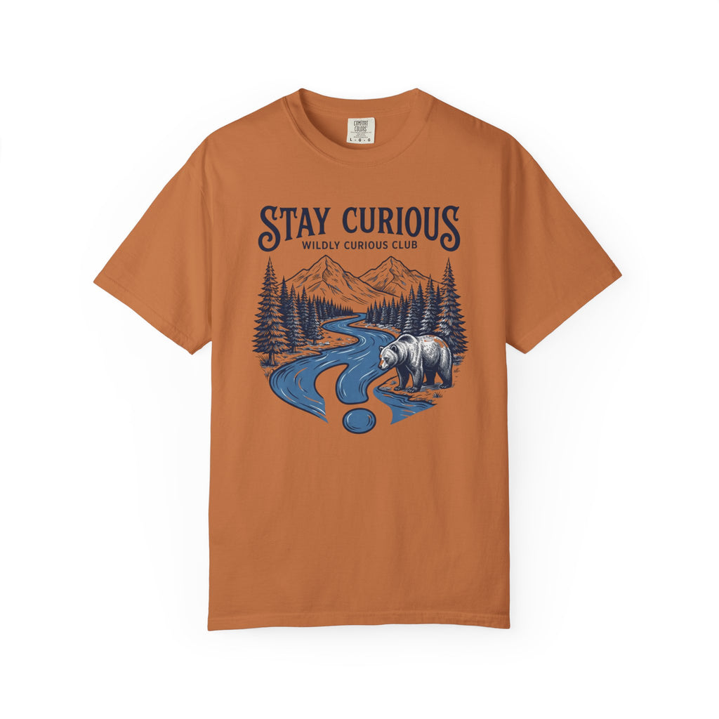 Stay Curious Bear Stream T-Shirt