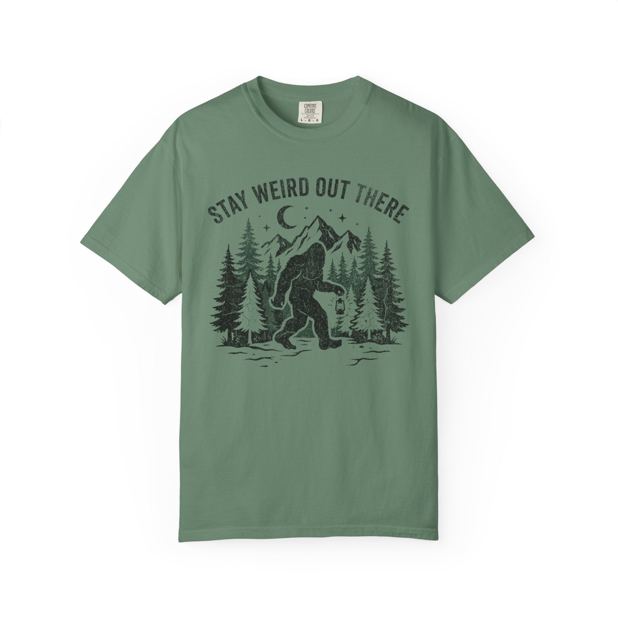 Stay Weird Out There Bigfoot T-Shirt
