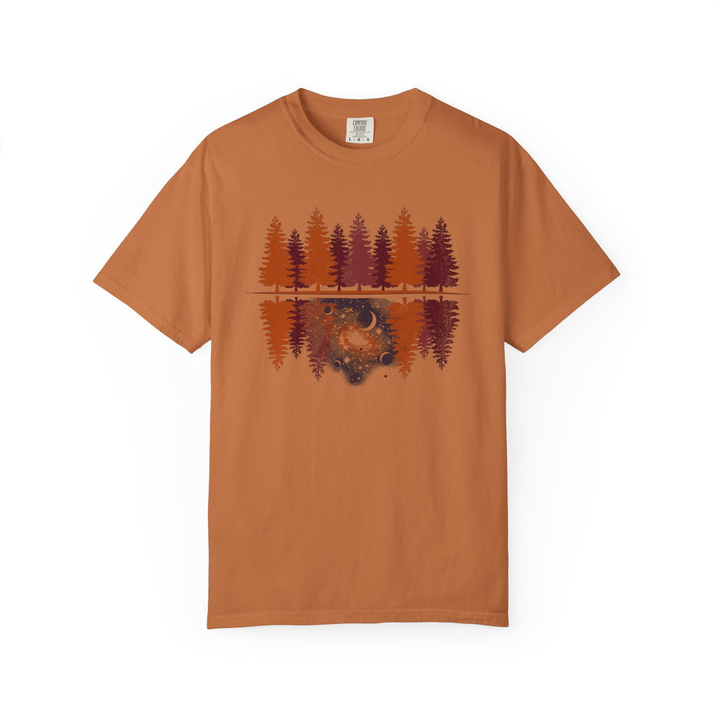 Tree Galaxy Reflection T-Shirts