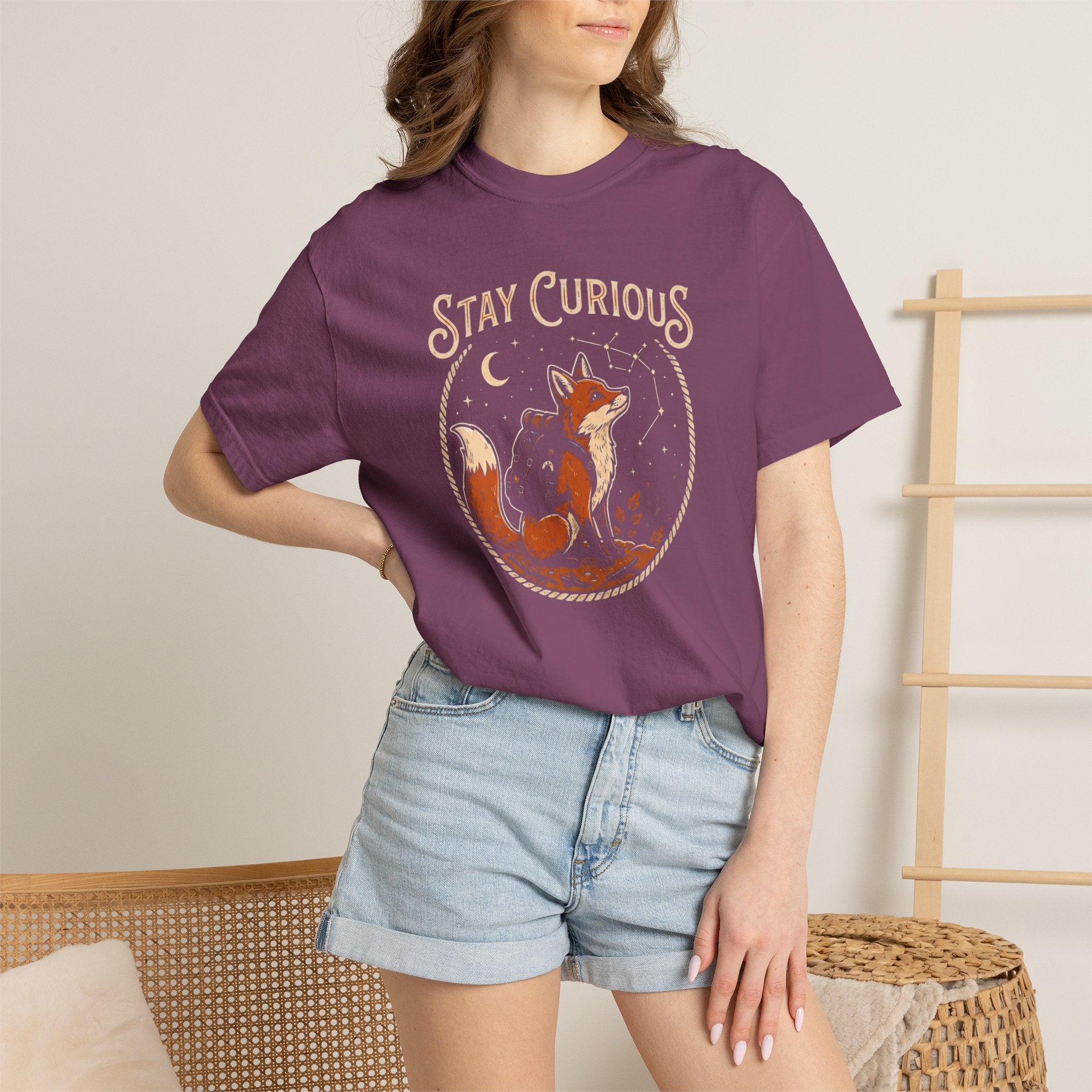 Stay Curious Fox T-Shirt