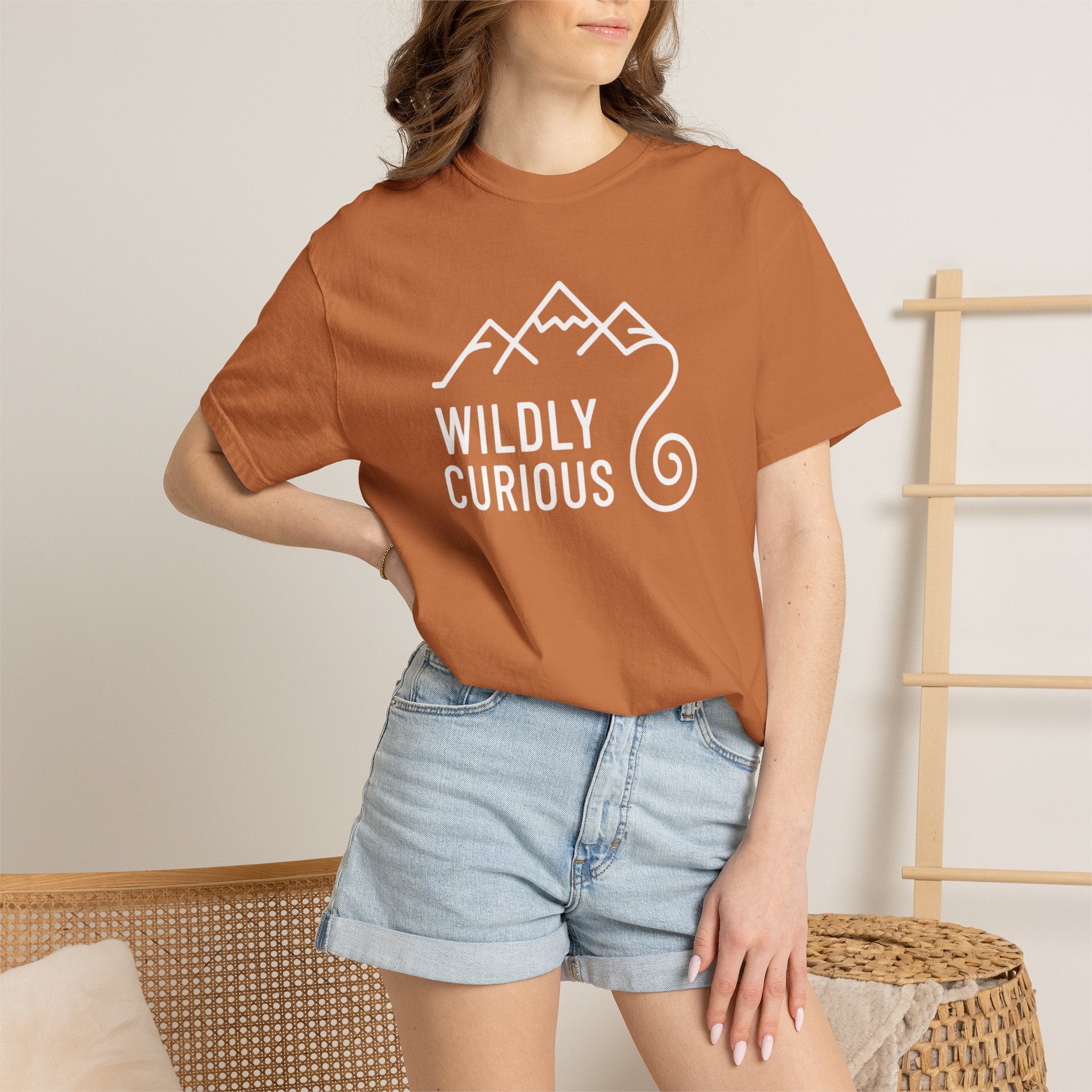 Wildly Curious Simple T-Shirt