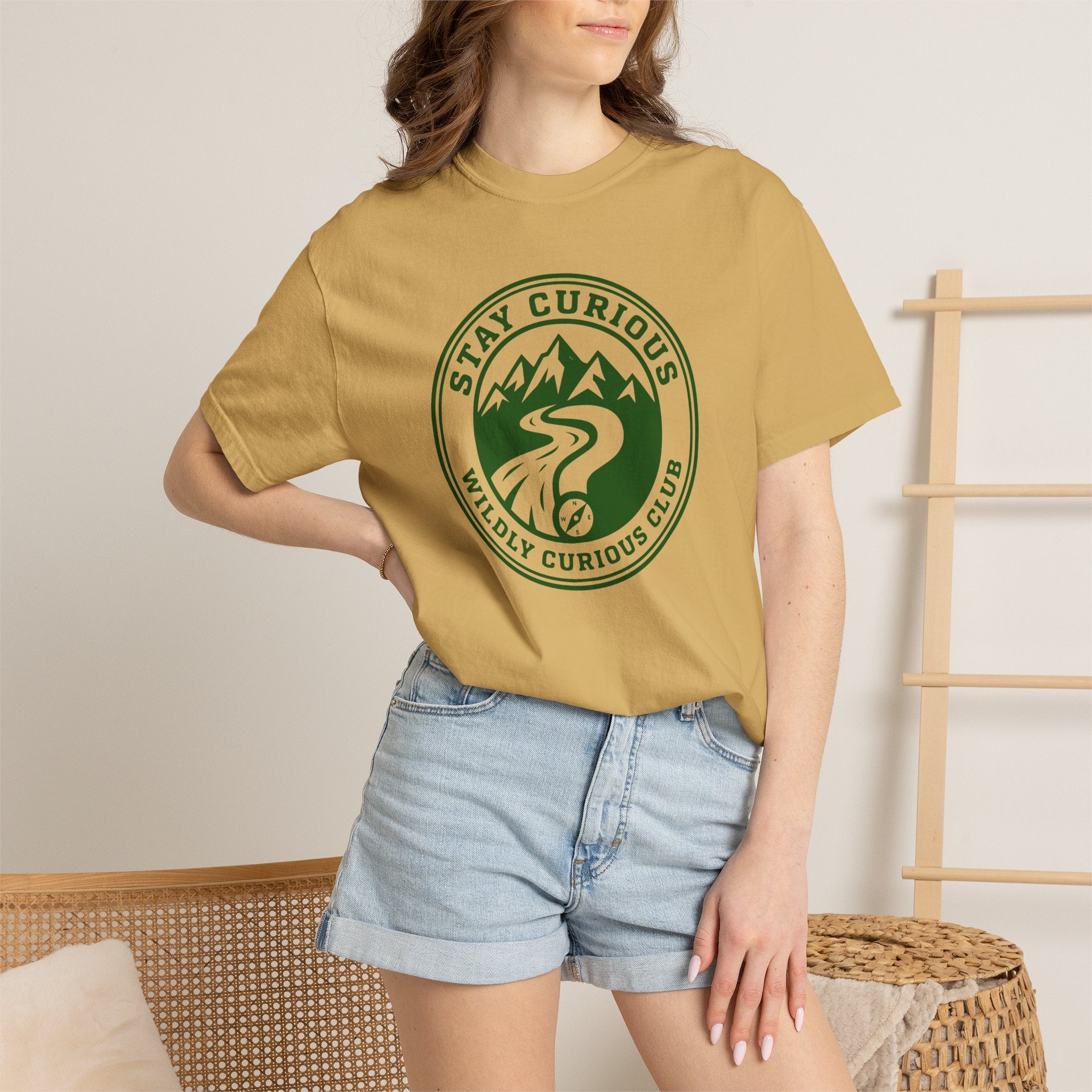 Stay Curious Patch T-Shirt