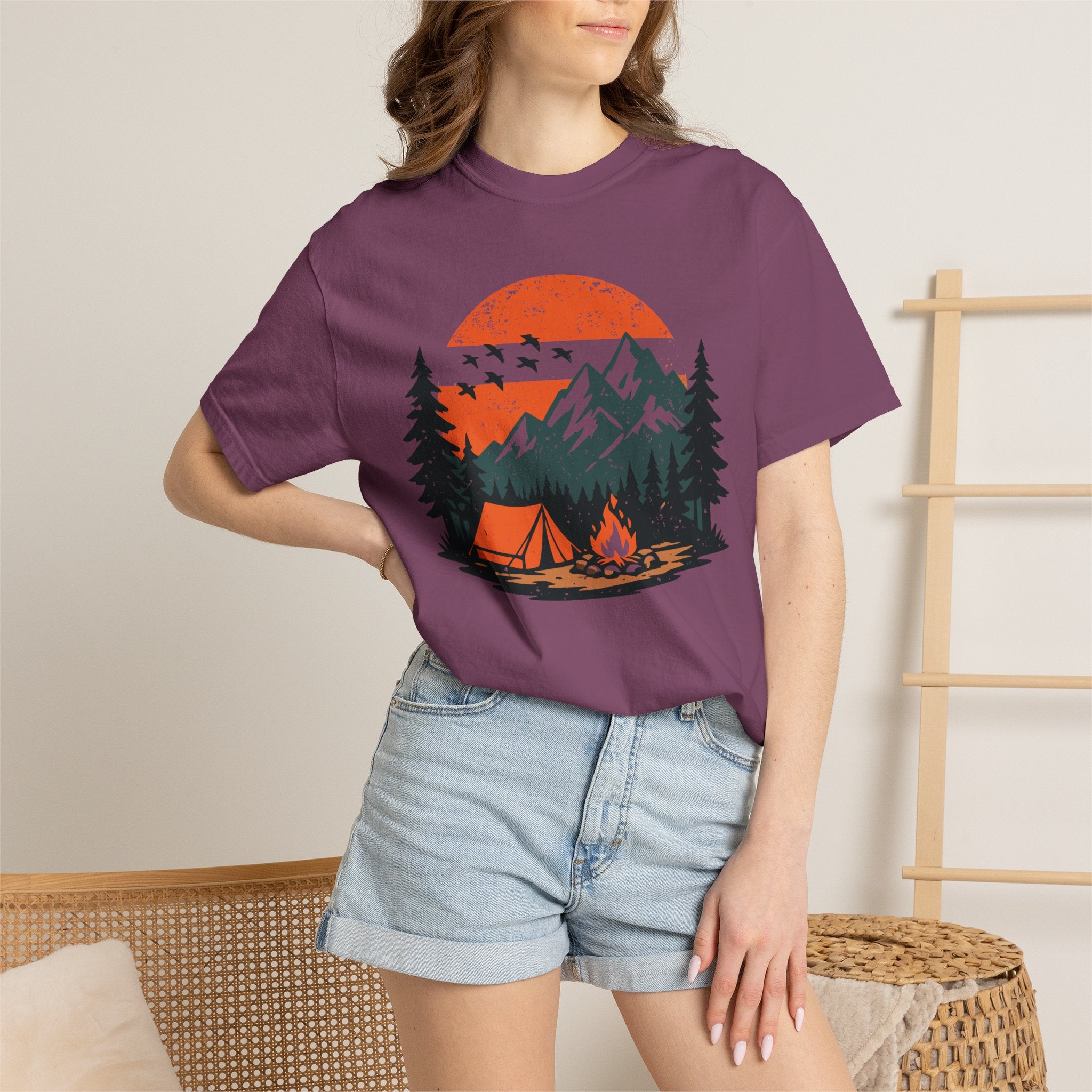 Campfire Sunset T-Shirts