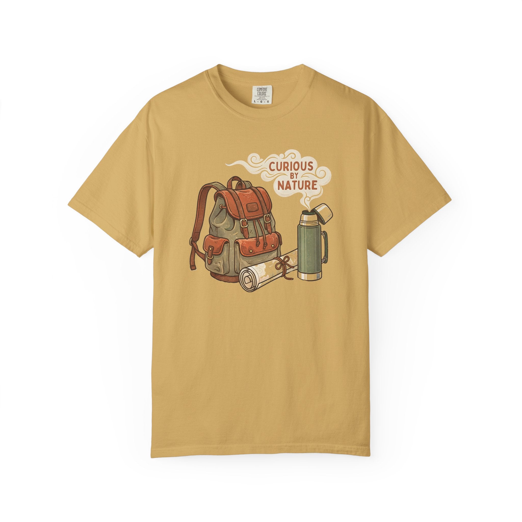 Curious By Nature Backpack T-Shirt