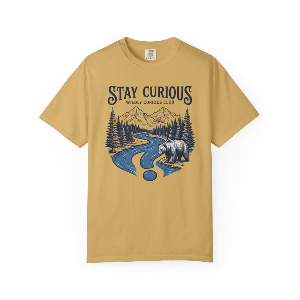 Stay Curious Bear Stream T-Shirt