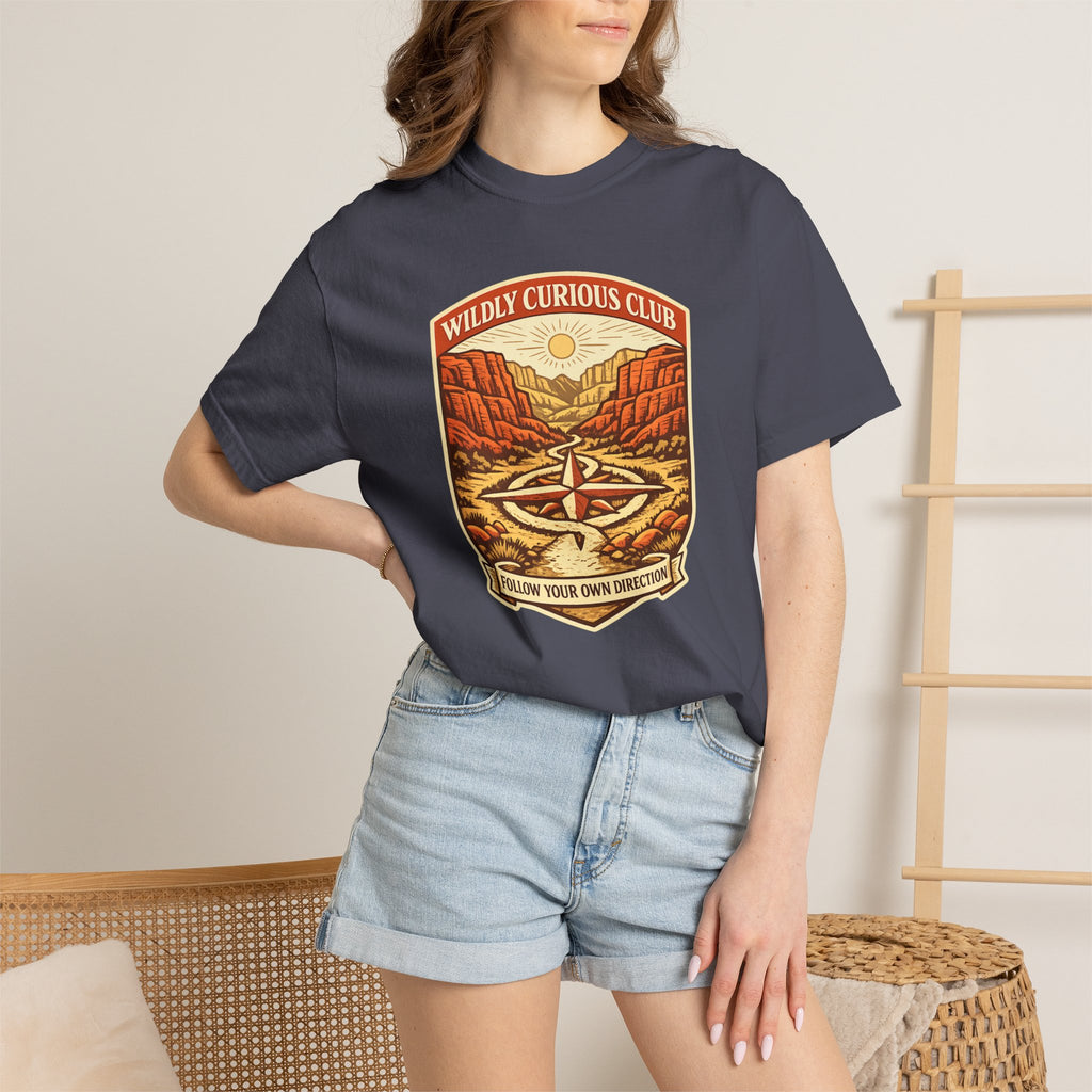 Follow Your Own Direction Canyon Compass T-Shirt