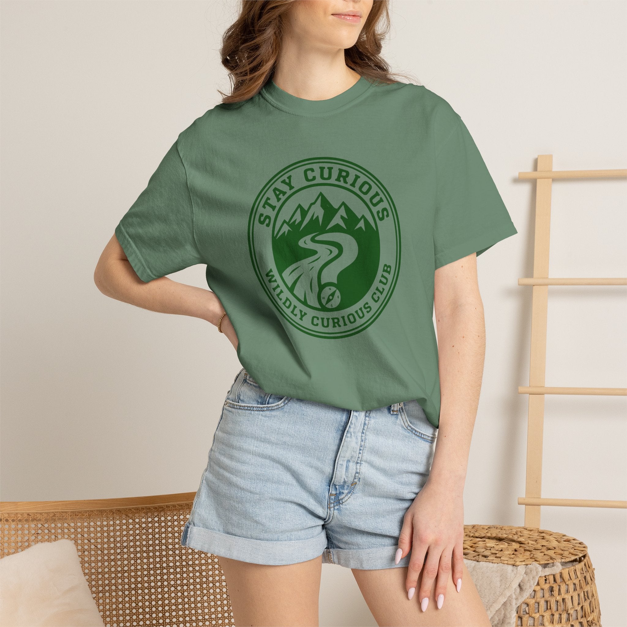 Stay Curious Patch T-Shirt