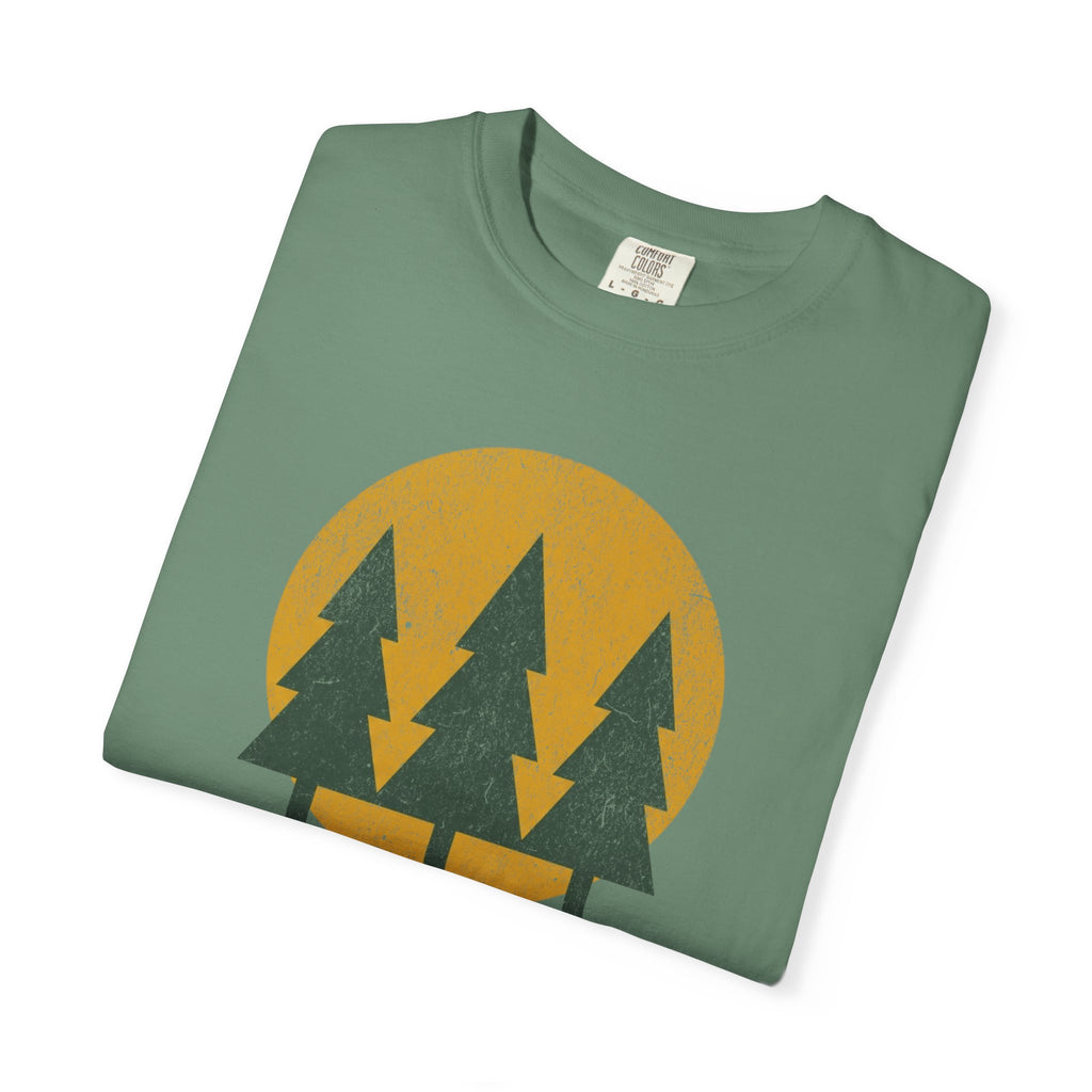 Flat Tree Sunrise T-Shirts