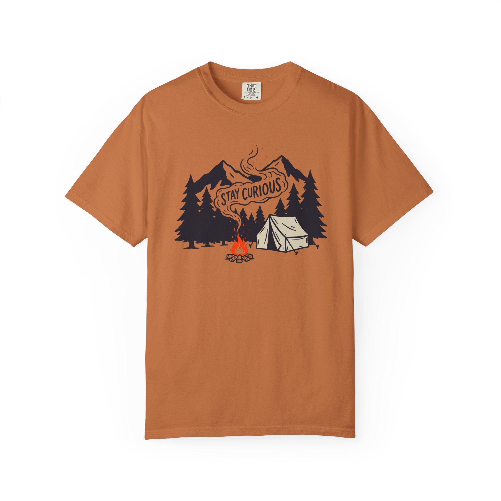 Stay Curious Campfire T-Shirt