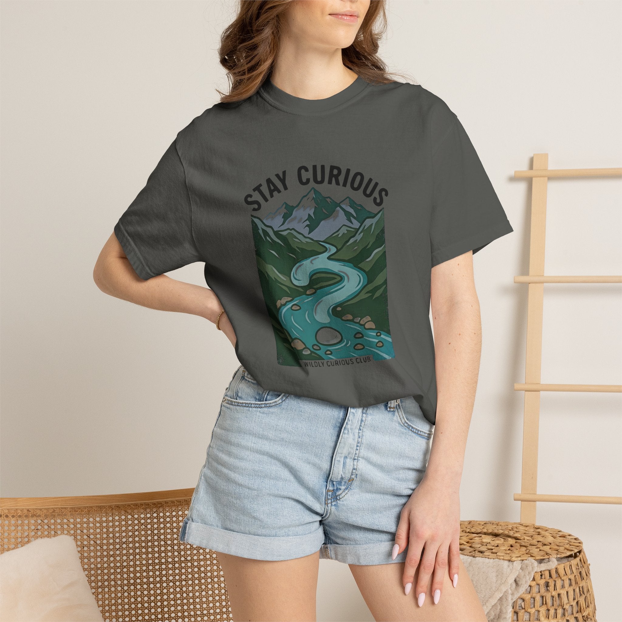 Stay Curious Stream T-Shirt