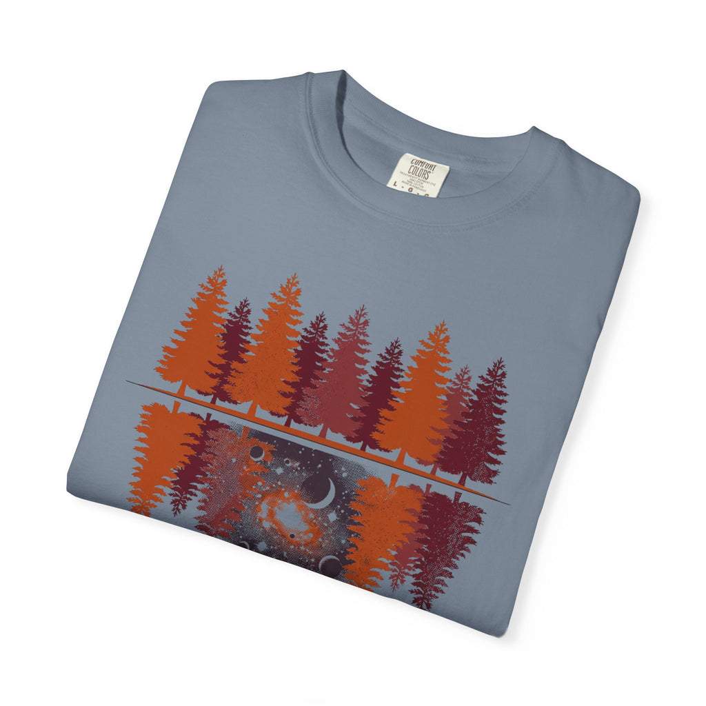 Tree Galaxy Reflection T-Shirts